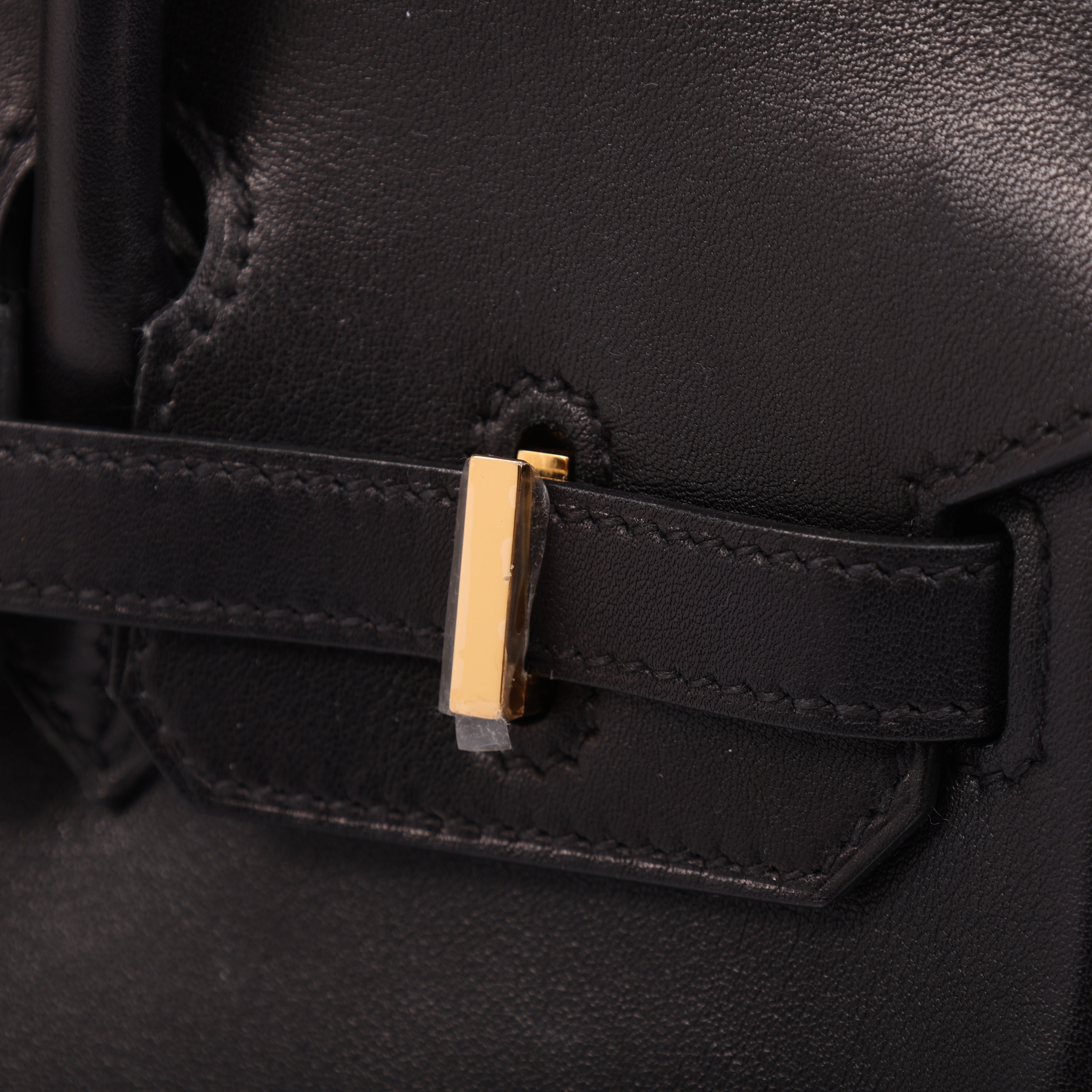 Hermès Black Veau Volupto Retourne Birkin 25 (GHW | 2025)