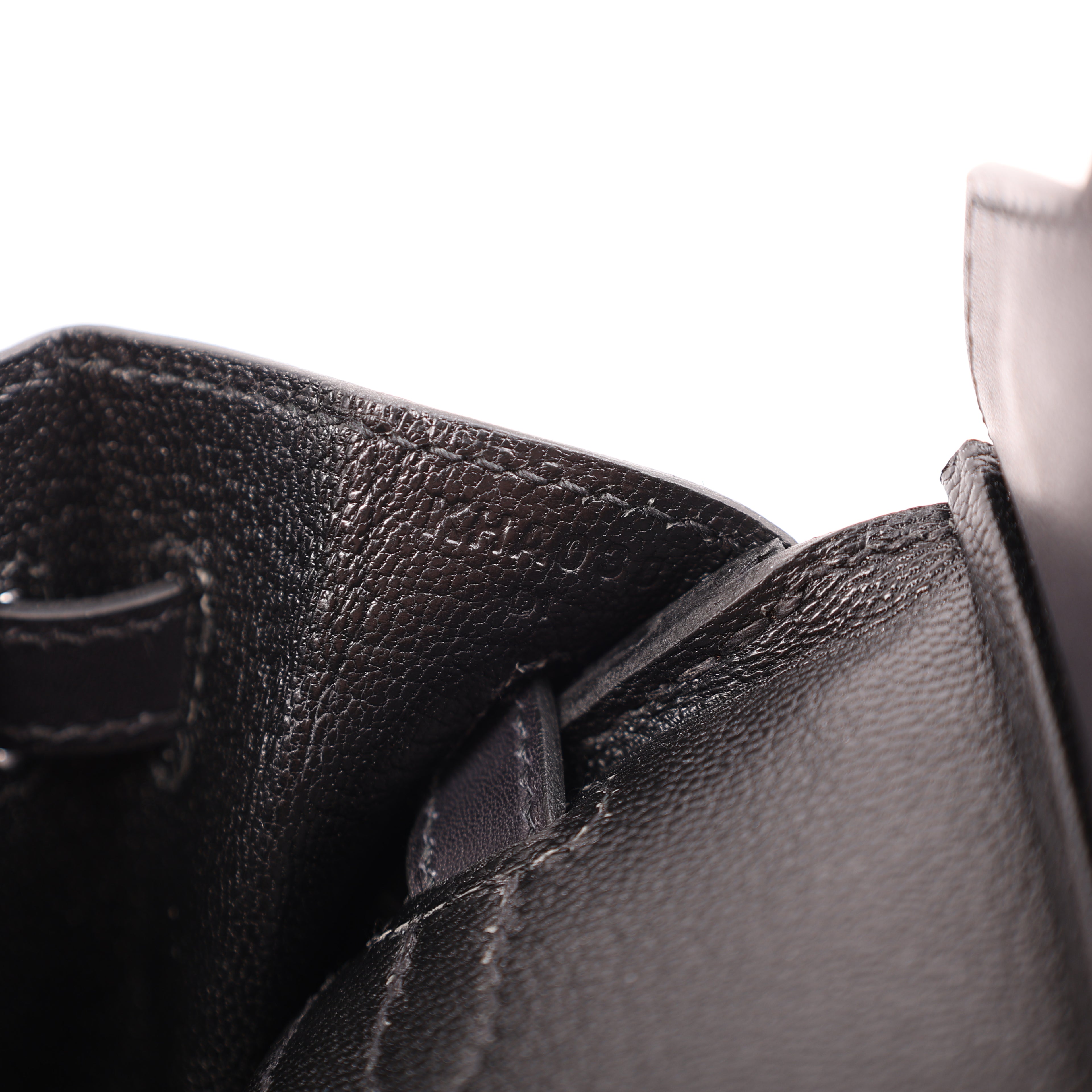 Hermès Black Veau Volupto Retourne Birkin 25 (GHW | 2025)
