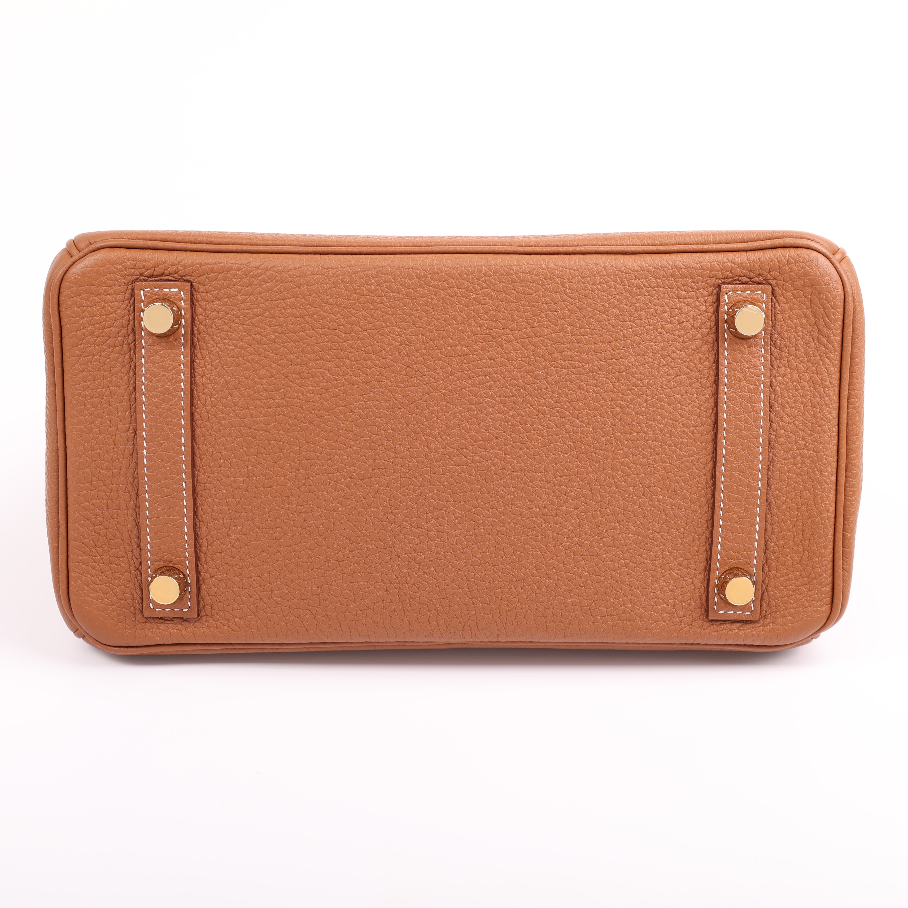 Hermès Gold Togo Retourne Birkin 25 (GHW | 2021)