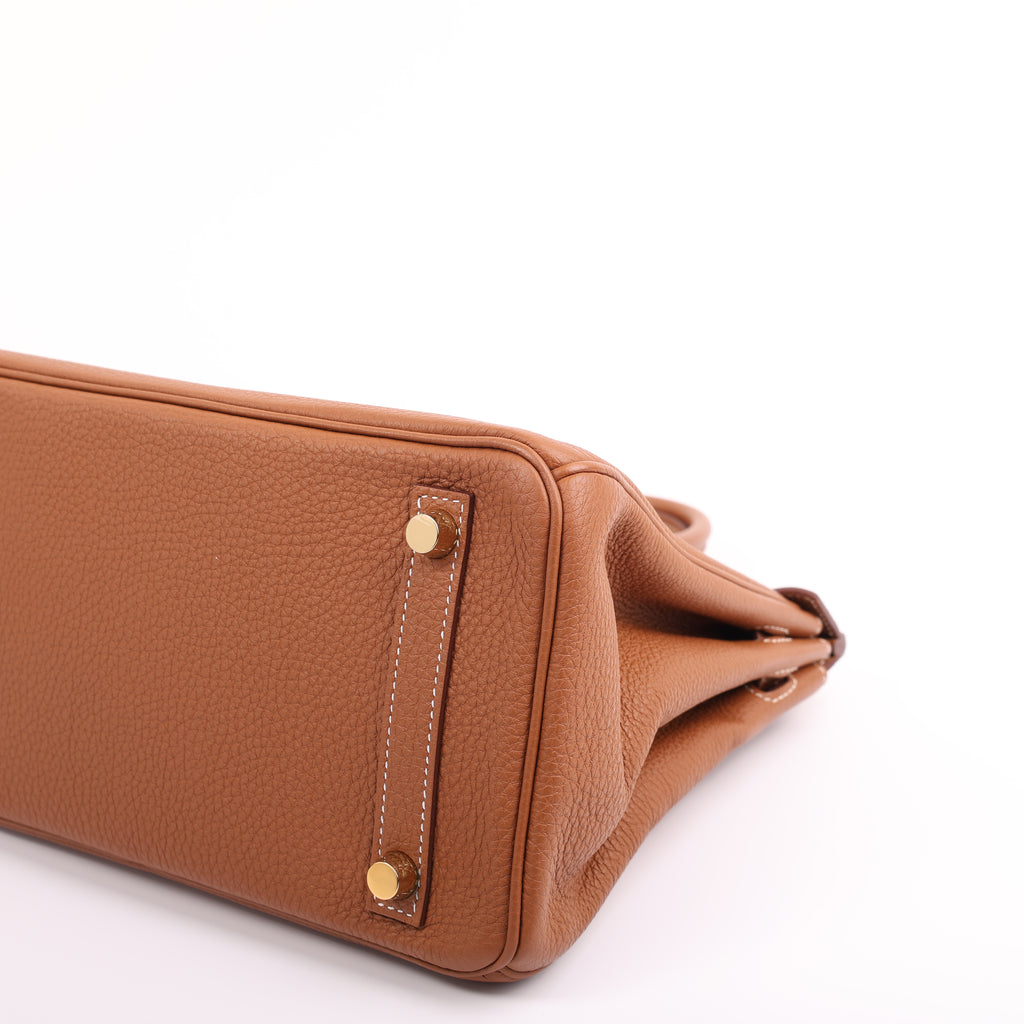 Hermès Gold Togo Retourne Birkin 25 (GHW | 2021)