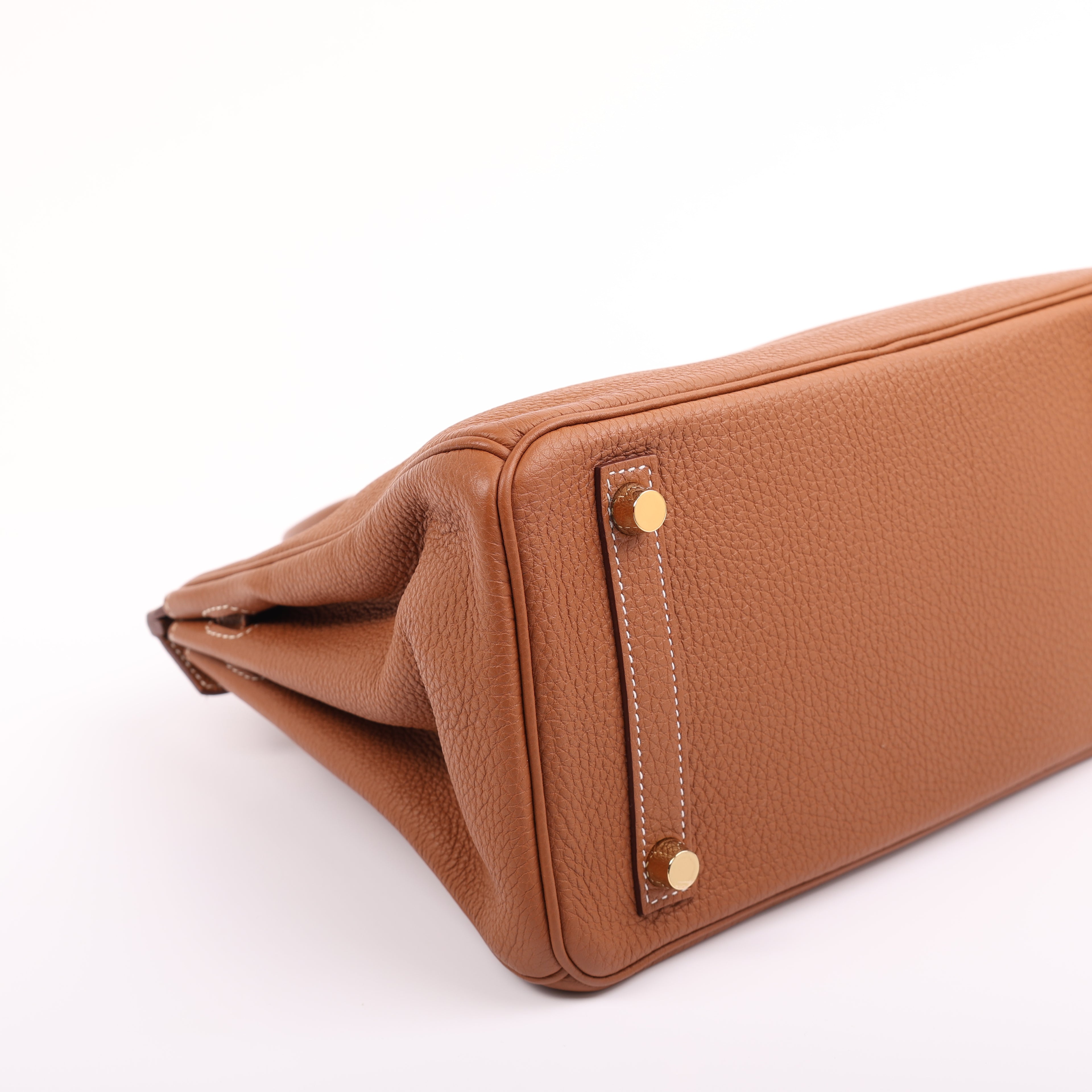 Hermès Gold Togo Retourne Birkin 25 (GHW | 2021)