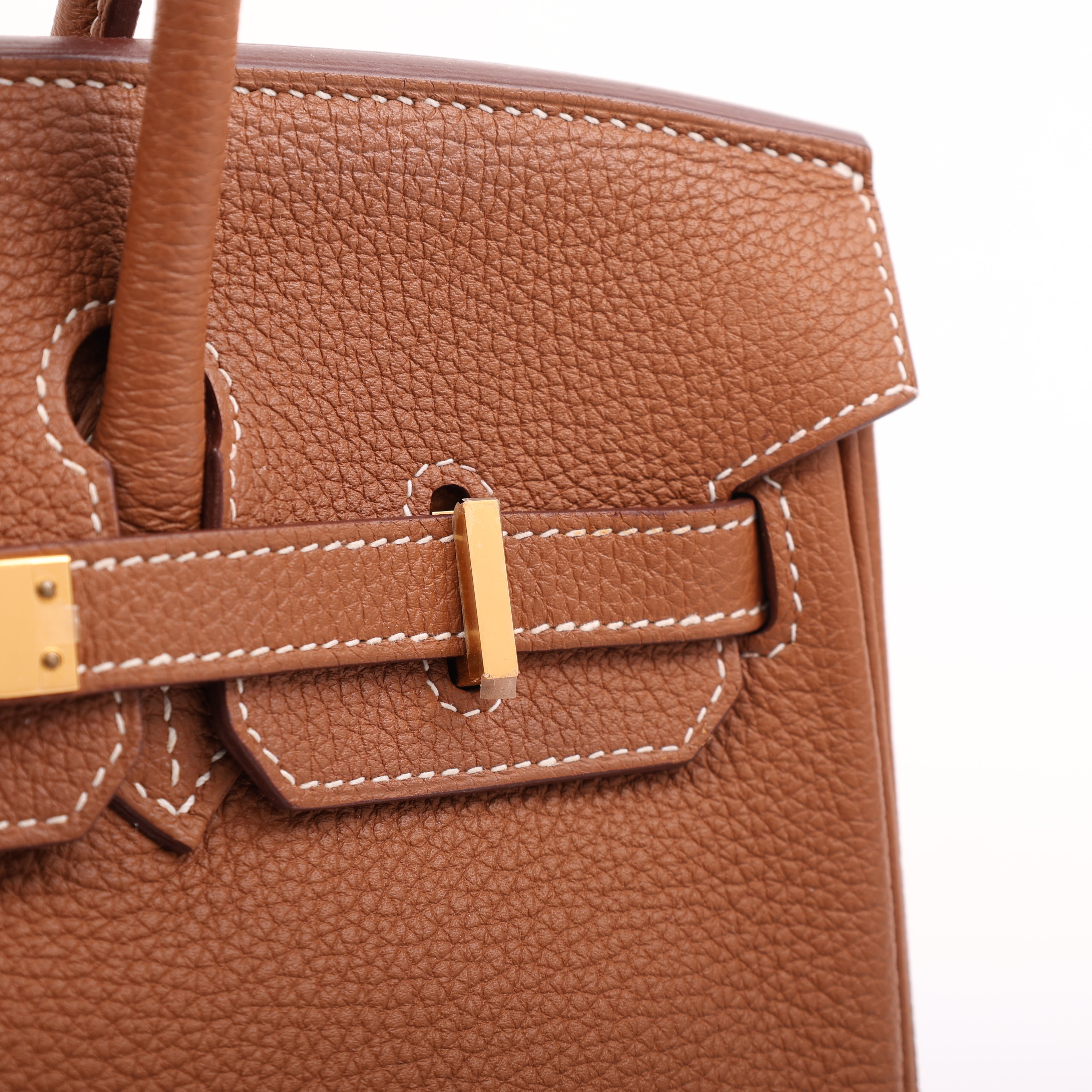 Hermès Gold Togo Retourne Birkin 25 (GHW | 2021)