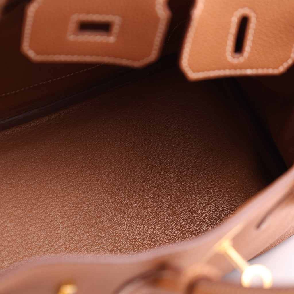 Hermès Gold Togo Retourne Birkin 25 (GHW | 2021)