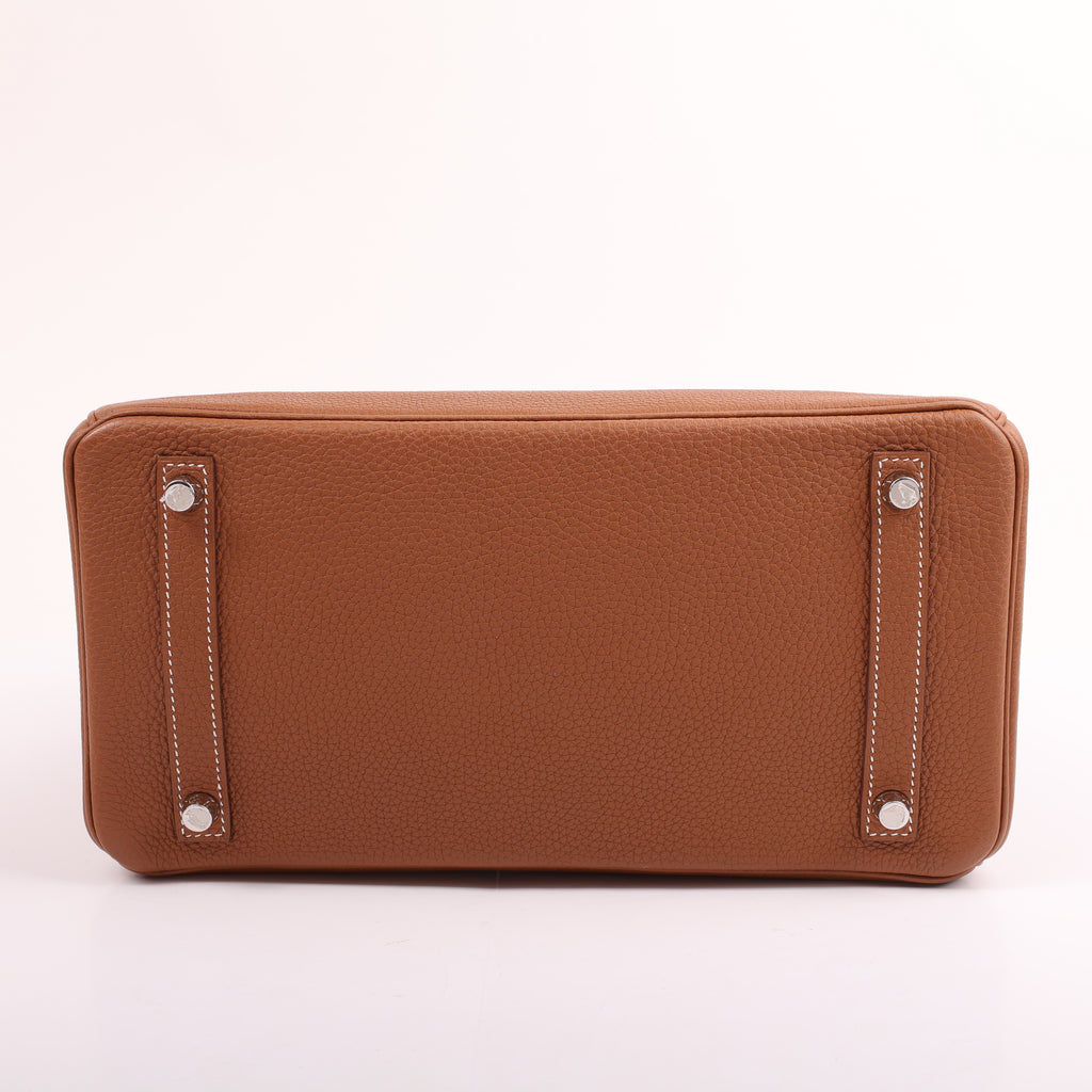 Hermès Gold Togo Retourne Birkin 30 (PHW | 2020)