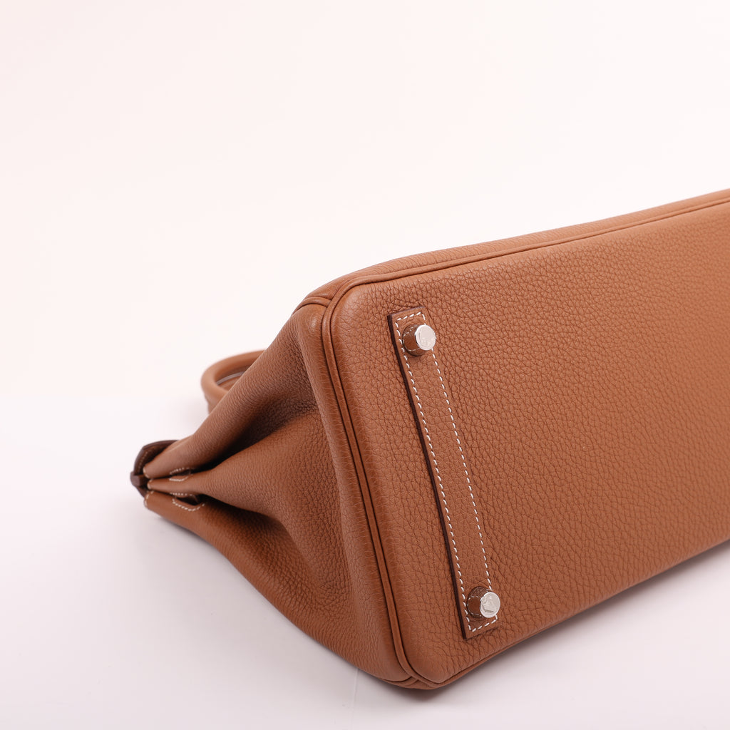 Hermès Gold Togo Retourne Birkin 30 (PHW | 2020)