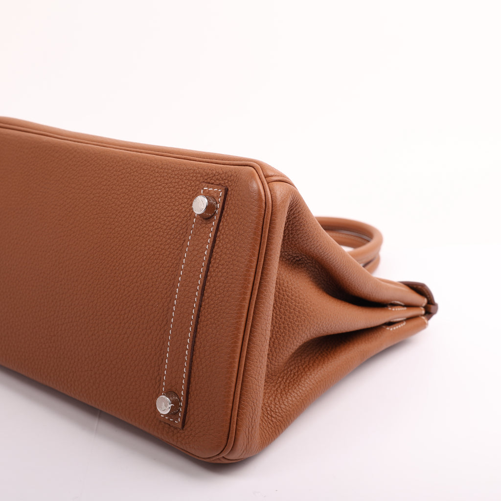 Hermès Gold Togo Retourne Birkin 30 (PHW | 2020)