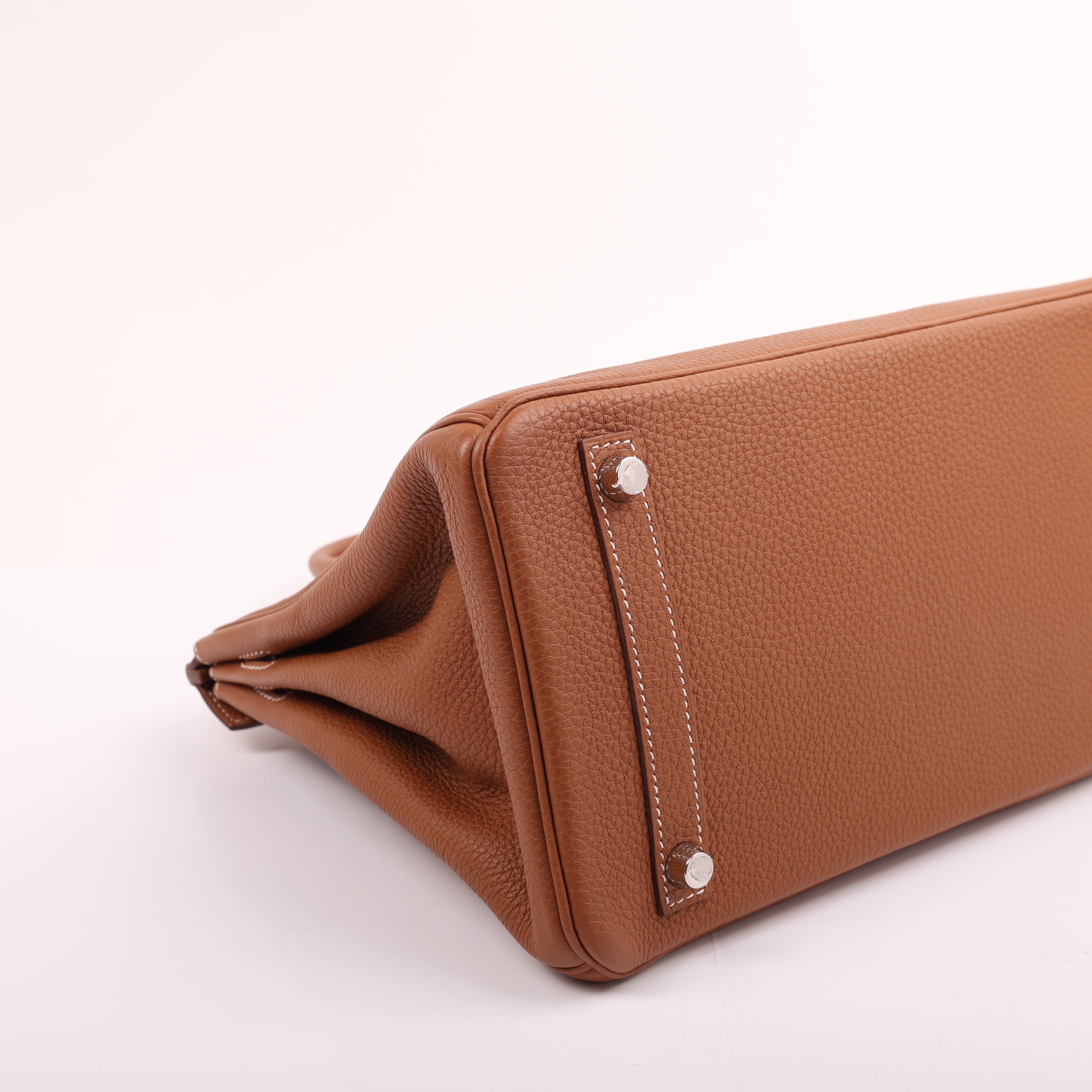 Hermès Gold Togo Retourne Birkin 30 (PHW | 2020)