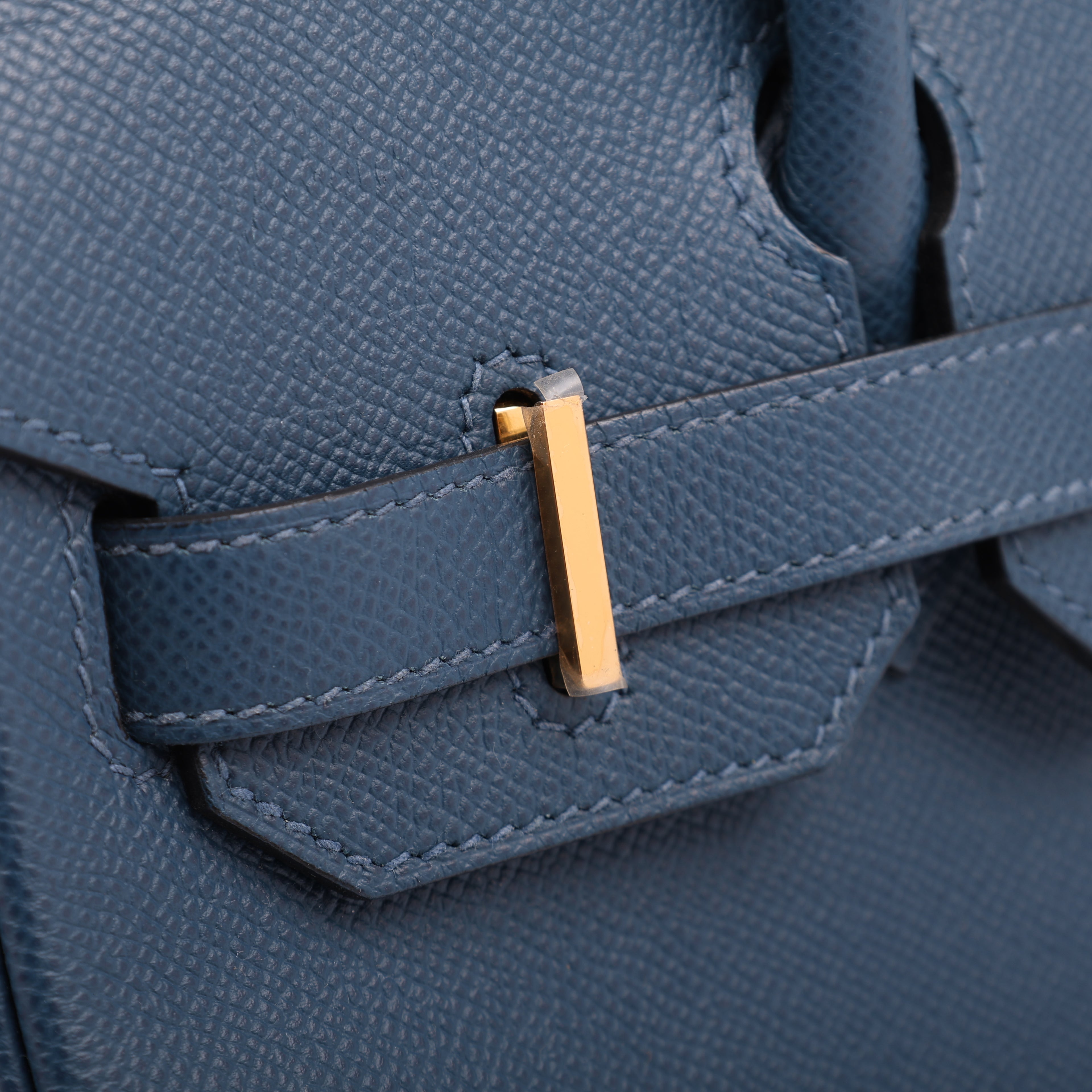 Hermès Deep Bleu Epsom Retourne Birkin 30 (GHW | 2020)