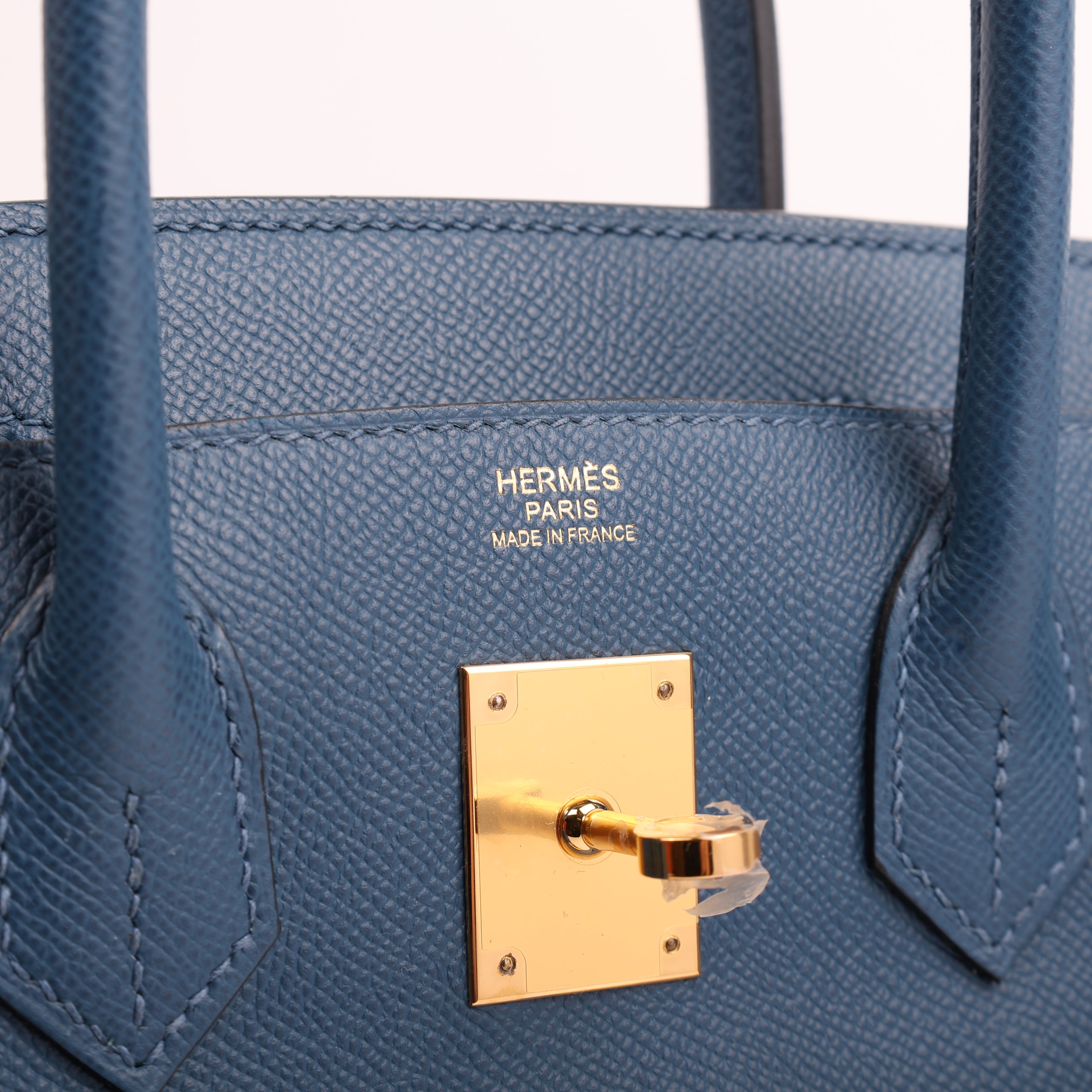 Hermès Deep Bleu Epsom Retourne Birkin 30 (GHW | 2020)