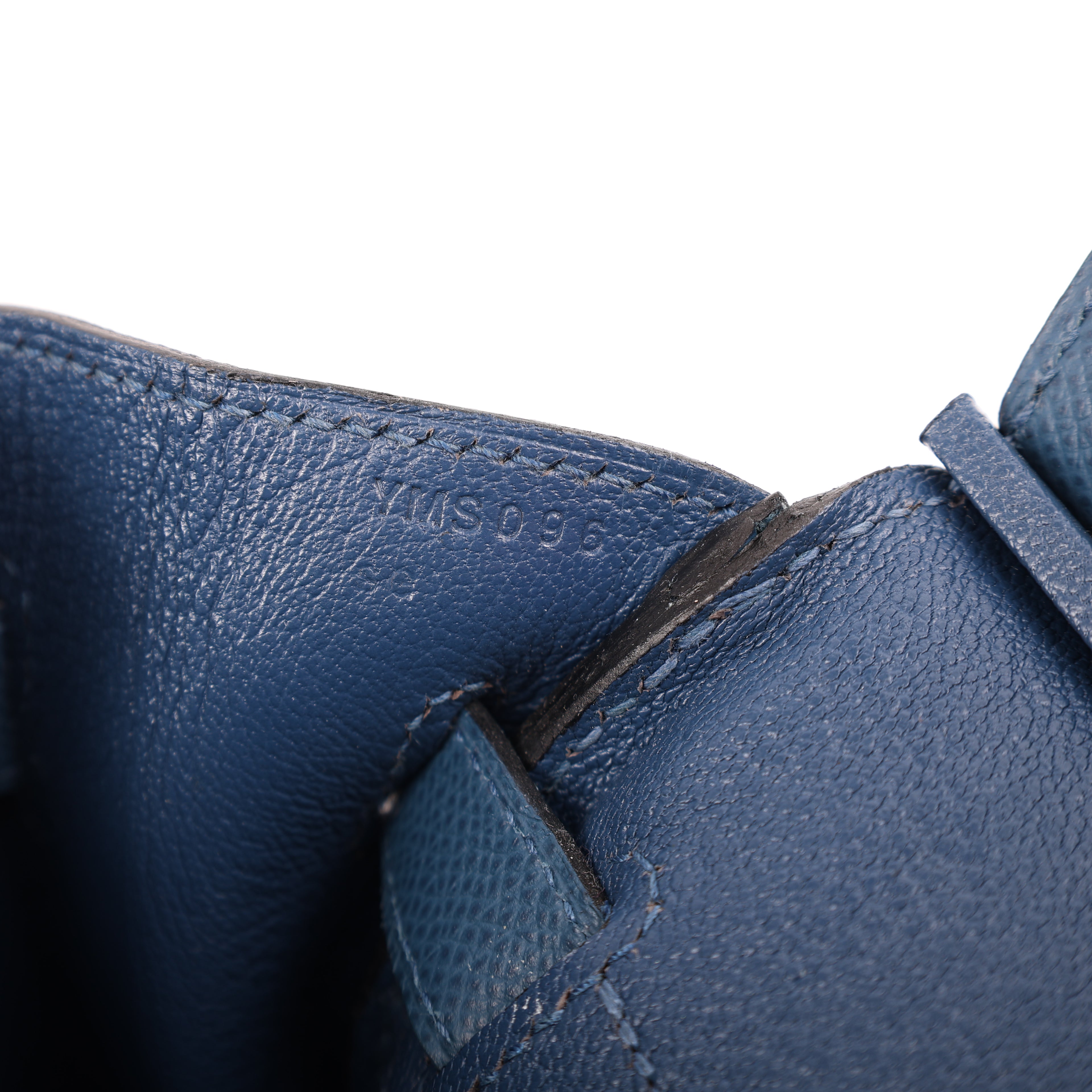 Hermès Deep Bleu Epsom Retourne Birkin 30 (GHW | 2020)