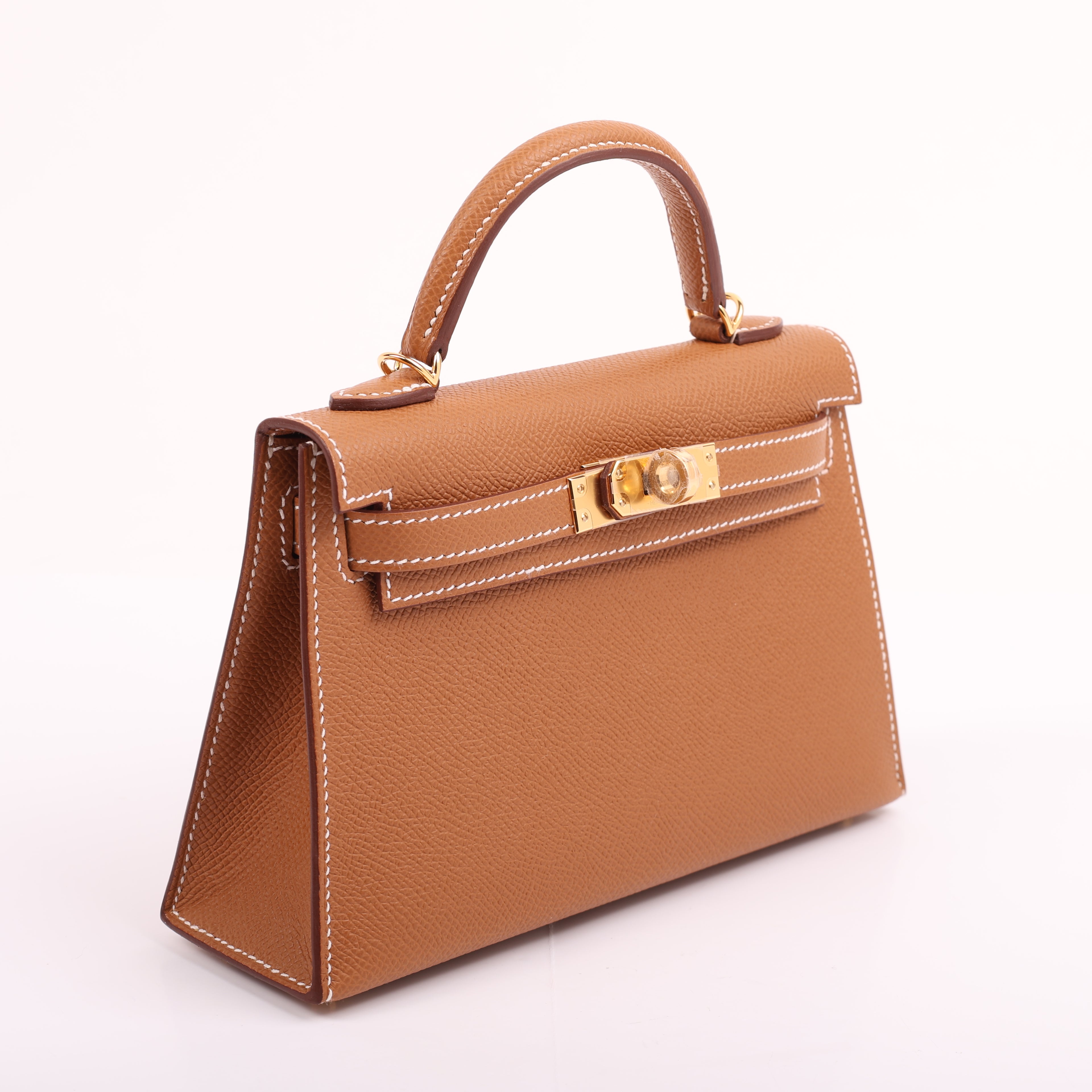 Hermes Gold Epsom Mini Kelly II 20 (GHW | 2024)