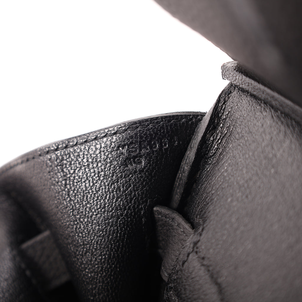 Hermès Black Togo Retourne Birkin 35 (GHW | 2020)