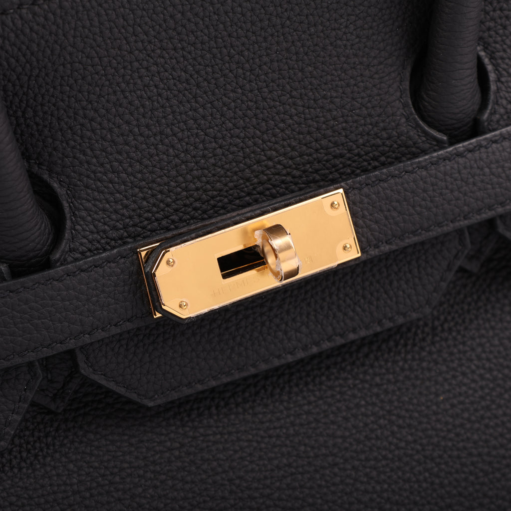 Hermès Black Togo Retourne Birkin 35 (GHW | 2020)
