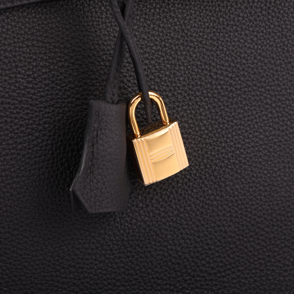 Hermès Black Togo Retourne Birkin 35 (GHW | 2020)