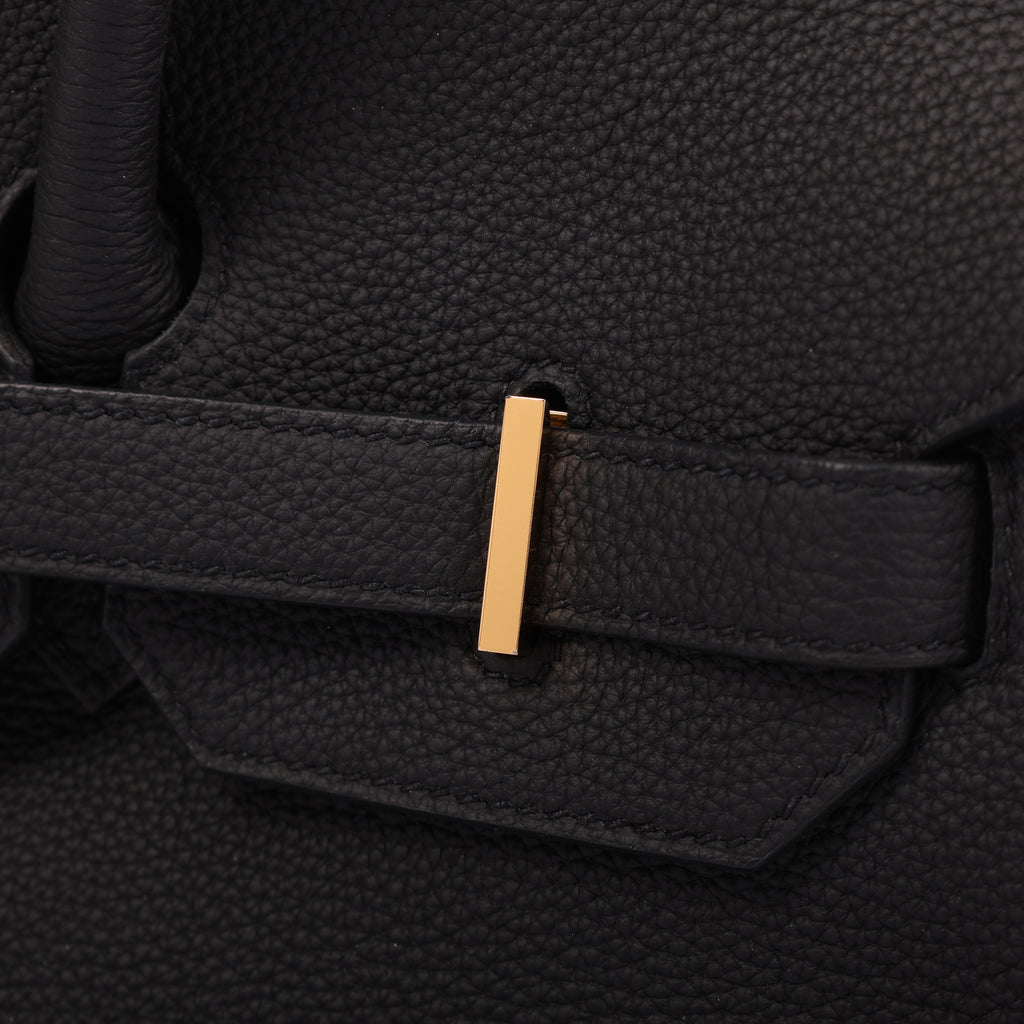Hermès Black Togo Retourne Birkin 35 (GHW | 2020)