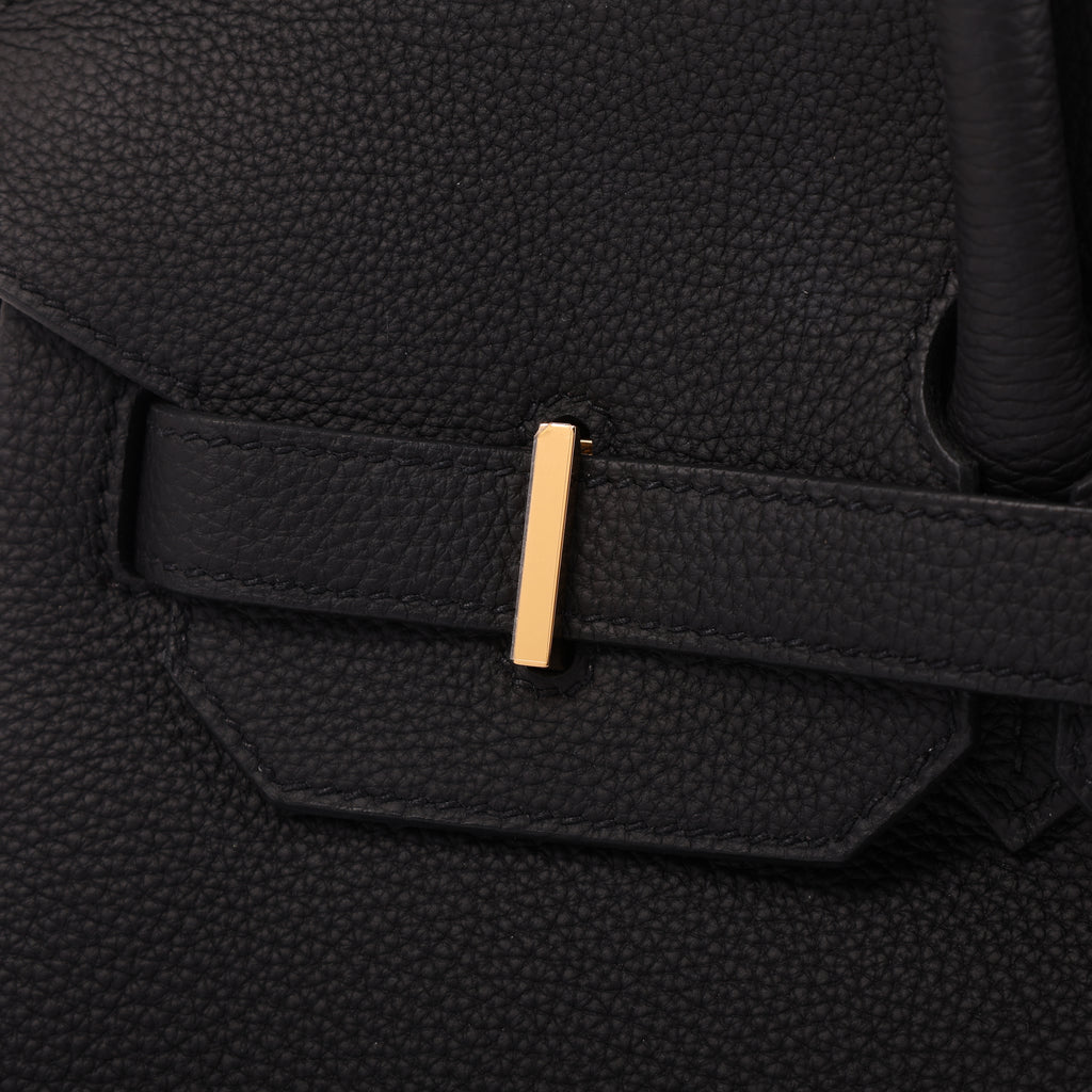 Hermès Black Togo Retourne Birkin 35 (GHW | 2020)