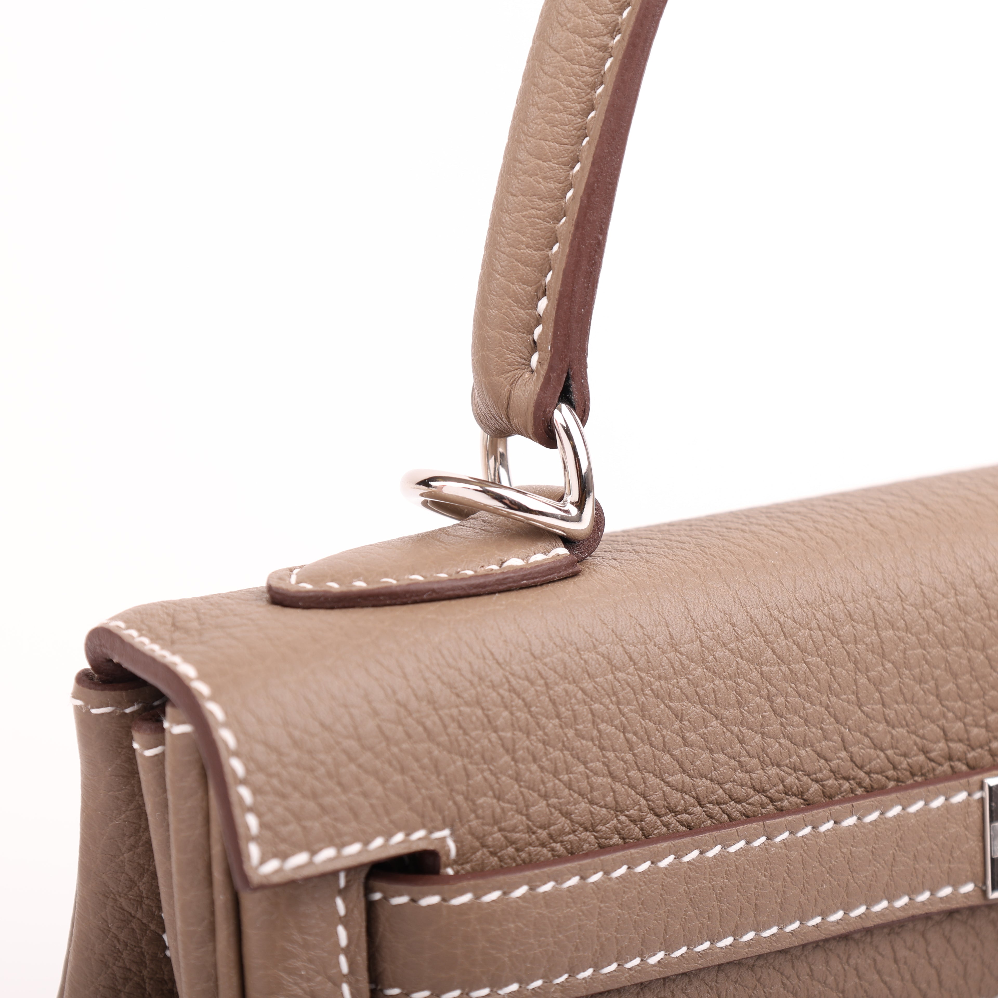 Hermès Etoupe Togo Retourne Kelly 25 (PHW | 2025)