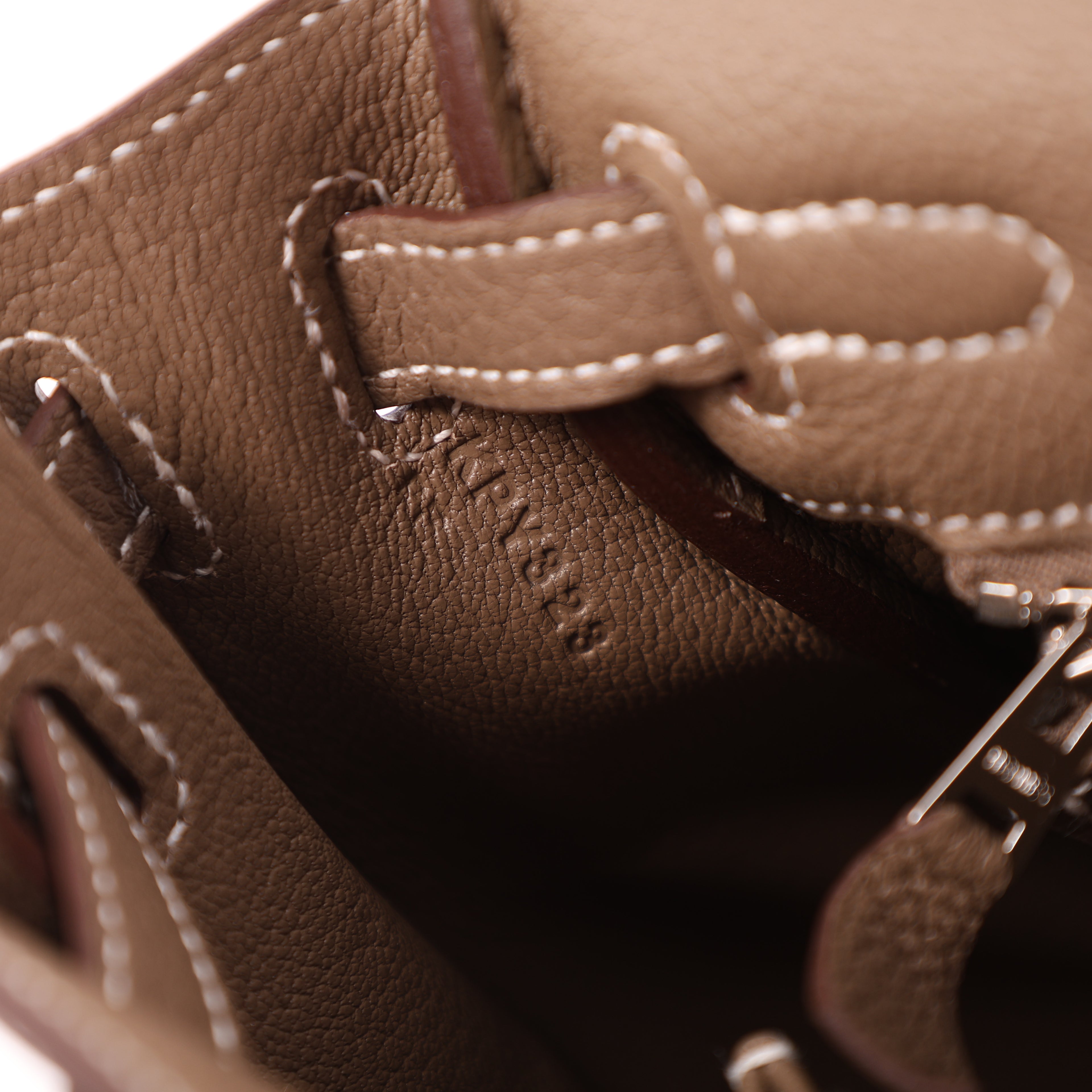 Hermès Etoupe Togo Retourne Kelly 25 (PHW | 2025)