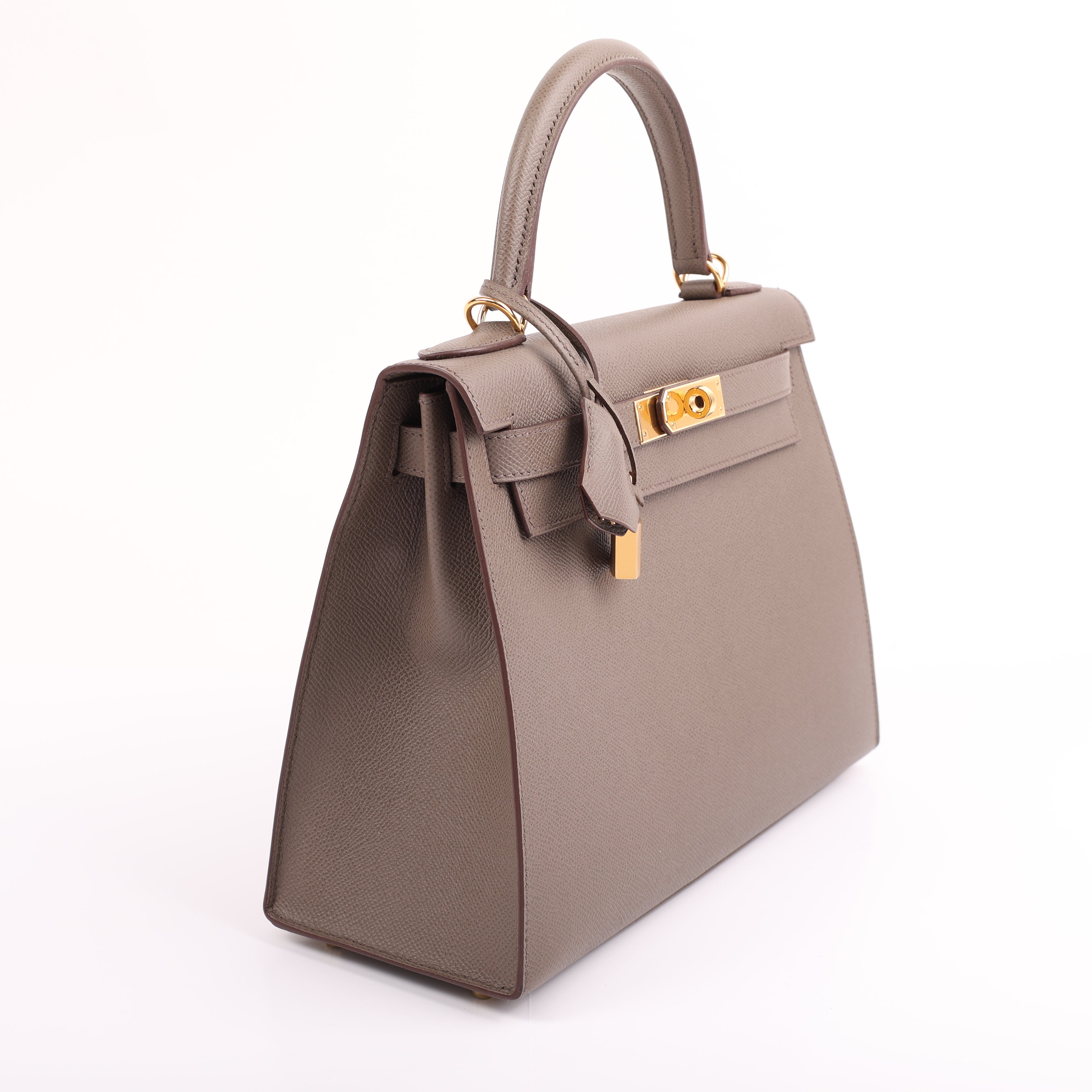 Hermès Etain Epsom Sellier Kelly 28 (GHW | 2018)