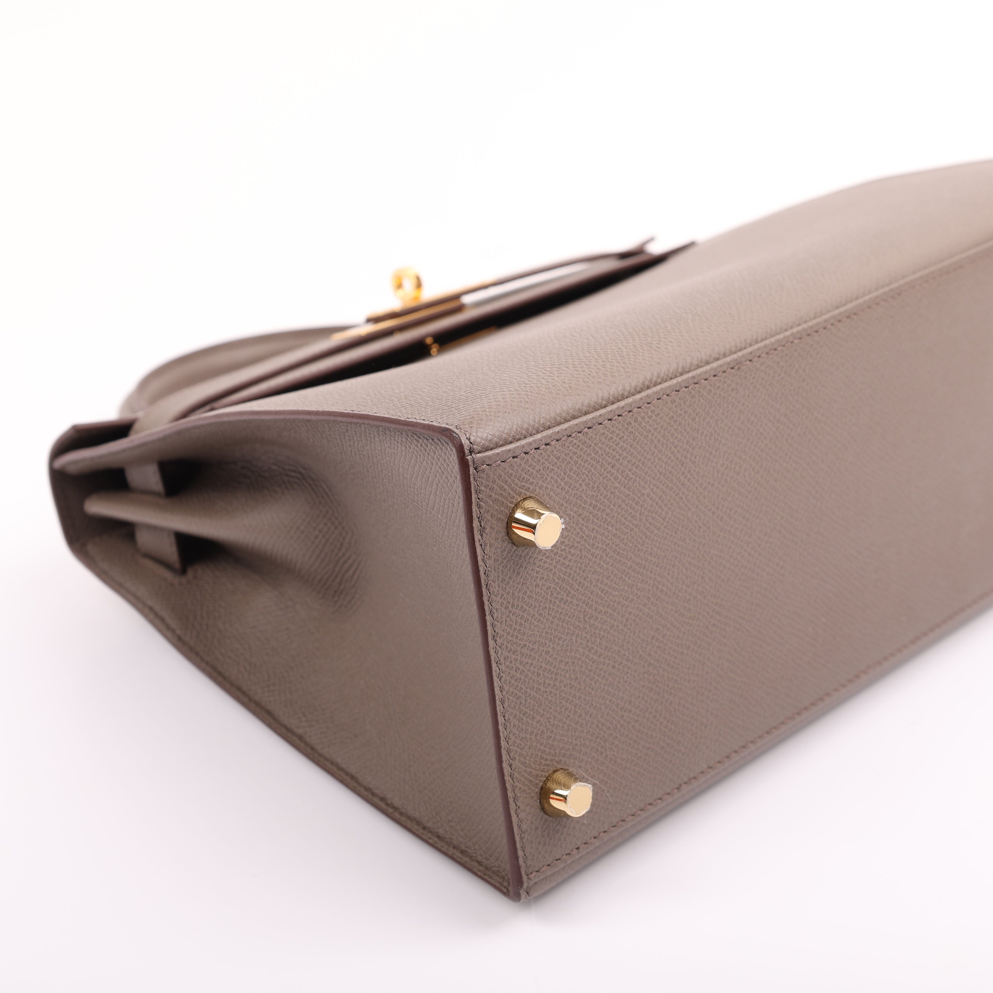 Hermès Etain Epsom Sellier Kelly 28 (GHW | 2018)