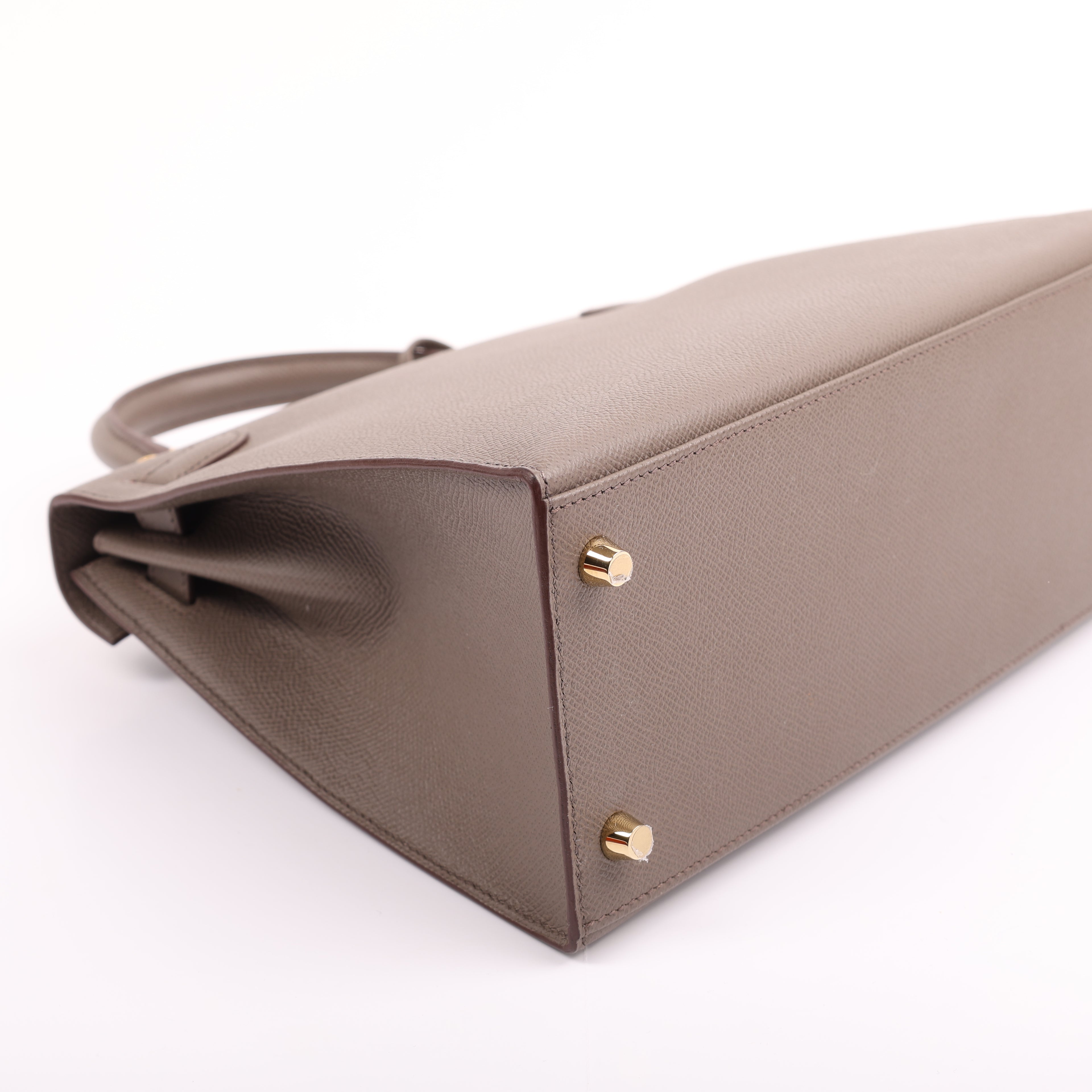 Hermès Etain Epsom Sellier Kelly 28 (GHW | 2018)