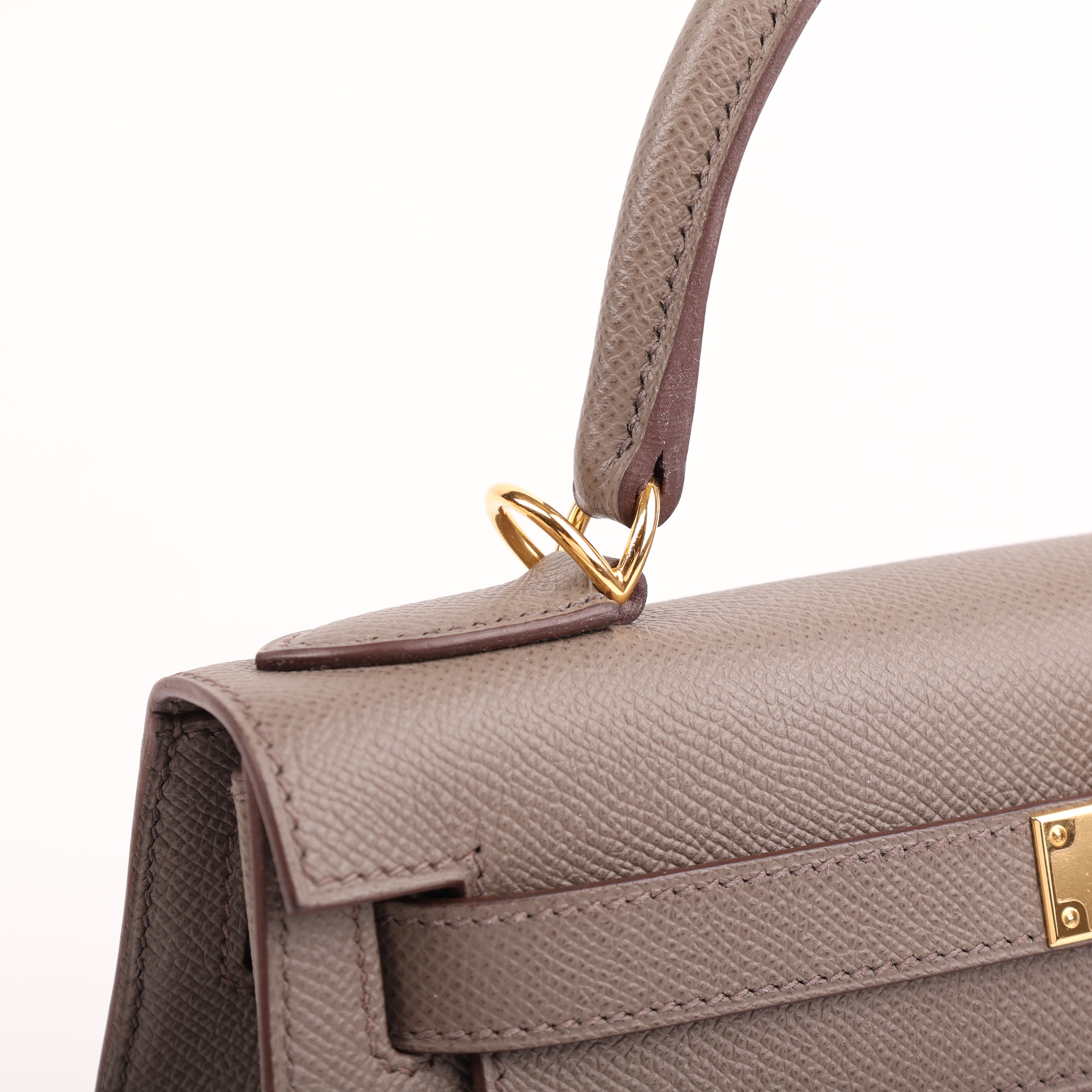 Hermès Etain Epsom Sellier Kelly 28 (GHW | 2018)