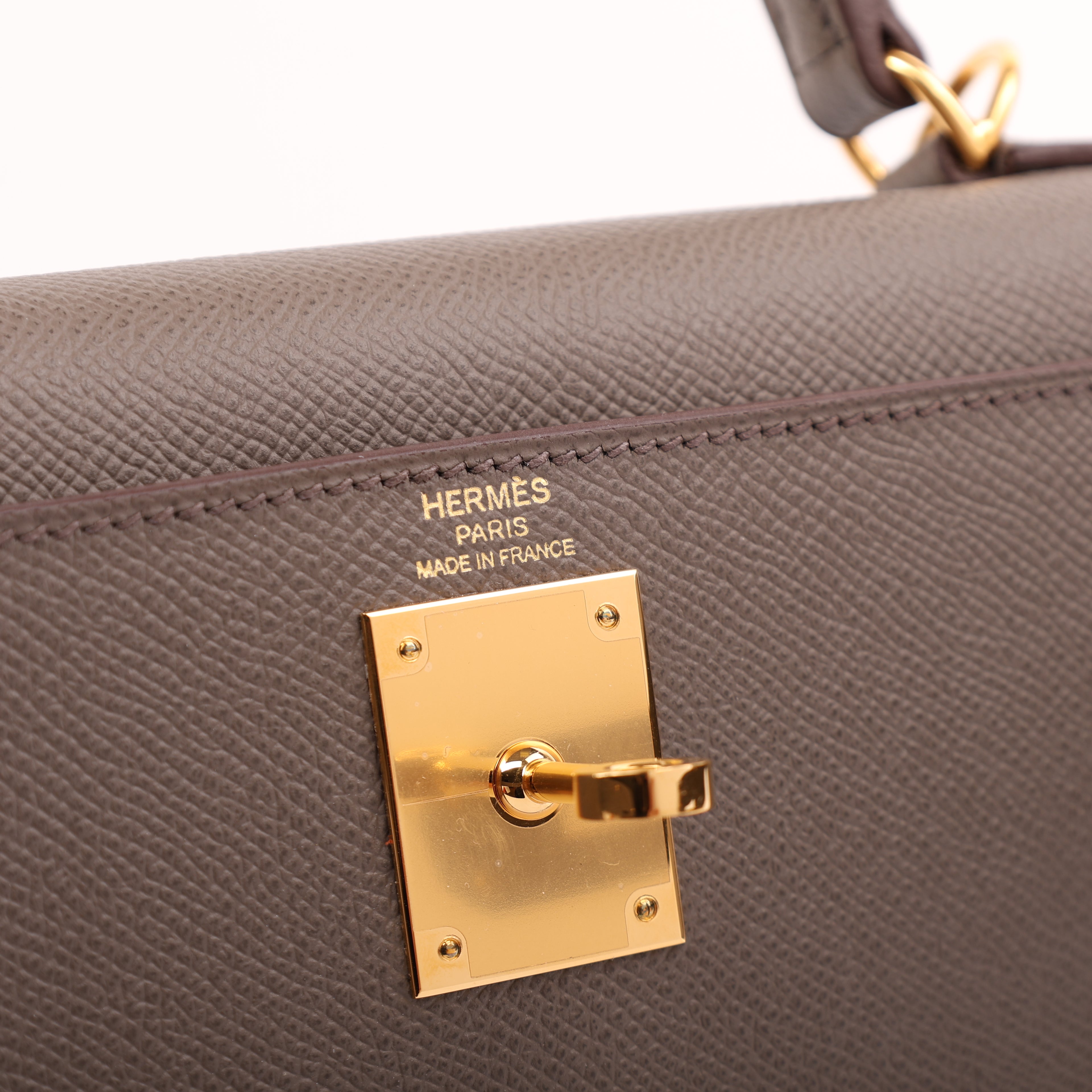 Hermès Etain Epsom Sellier Kelly 28 (GHW | 2018)