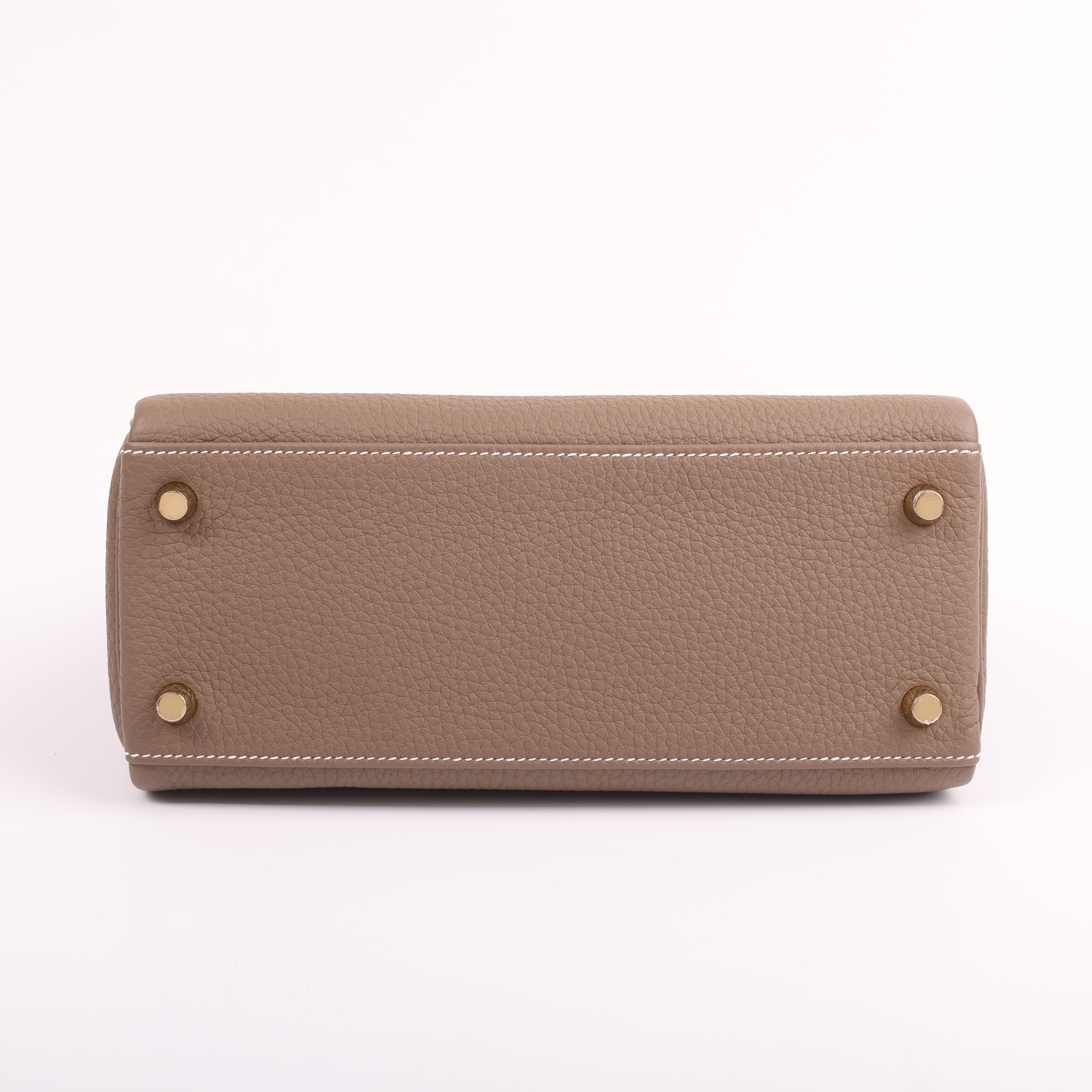 Hermes Etoupe Togo Retourne Kelly 25 (BGHW | 2025)