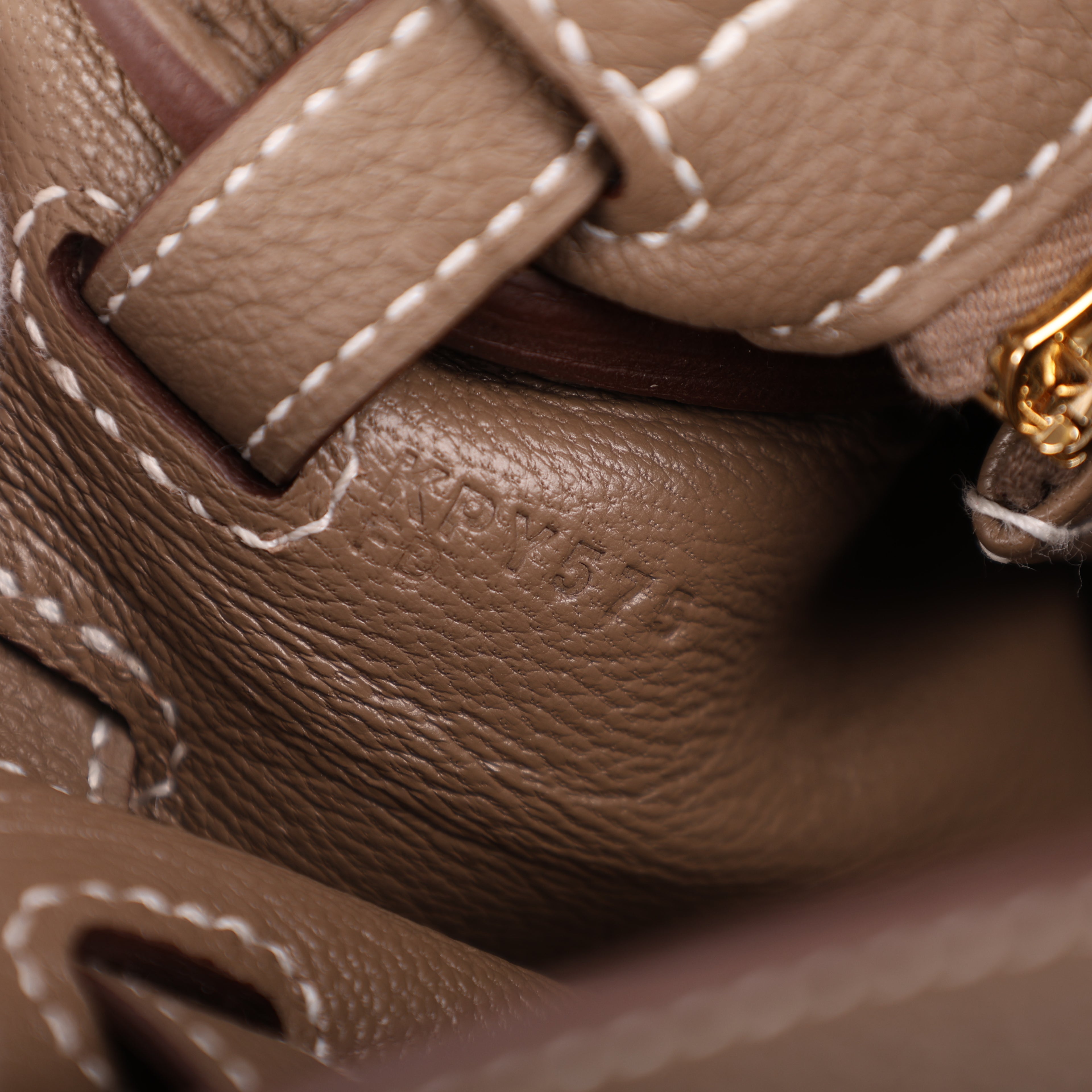 Hermes Etoupe Togo Retourne Kelly 25 (BGHW | 2025)