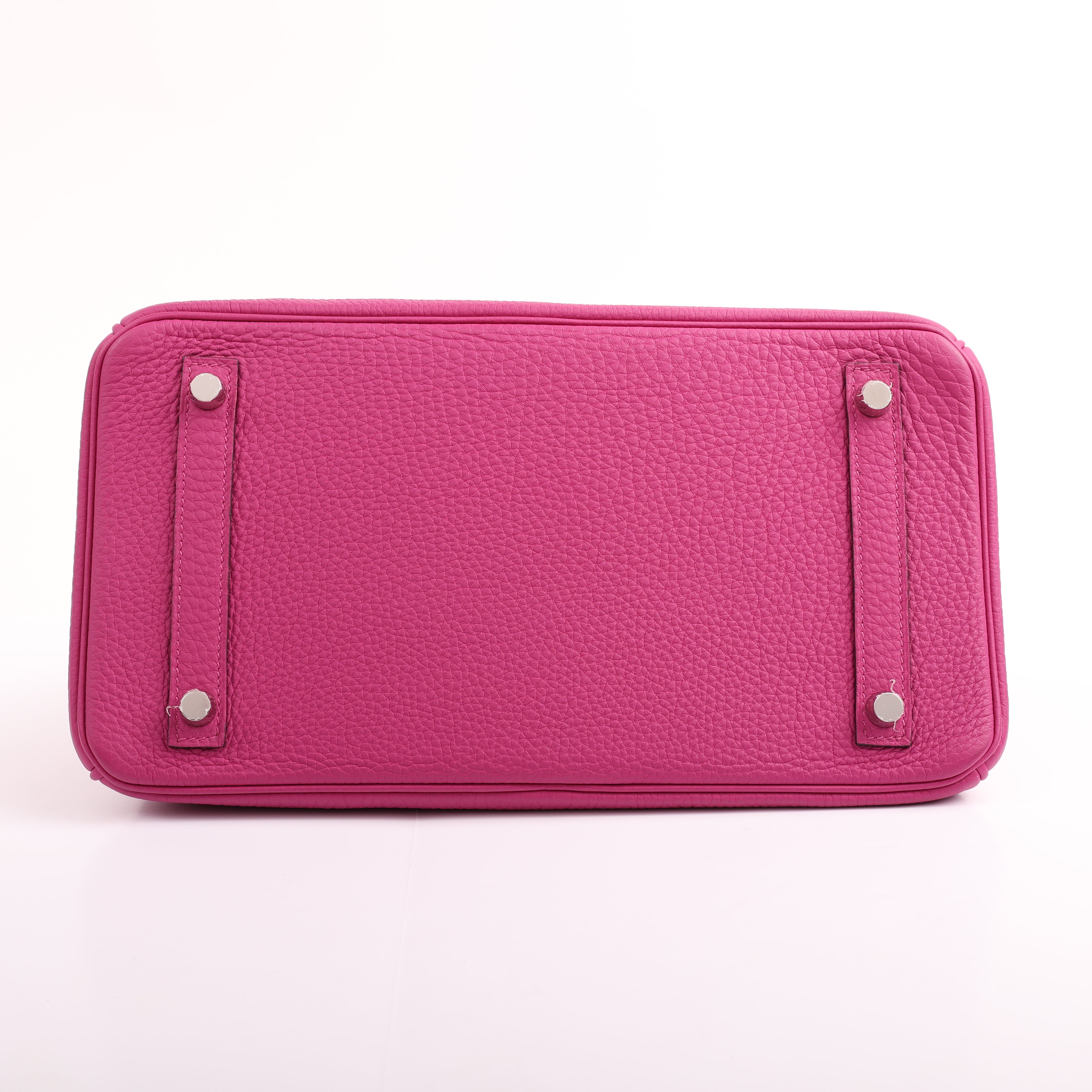 Hermès Rose Pourpre Togo Retourne Birkin 30 (PHW | 2017)