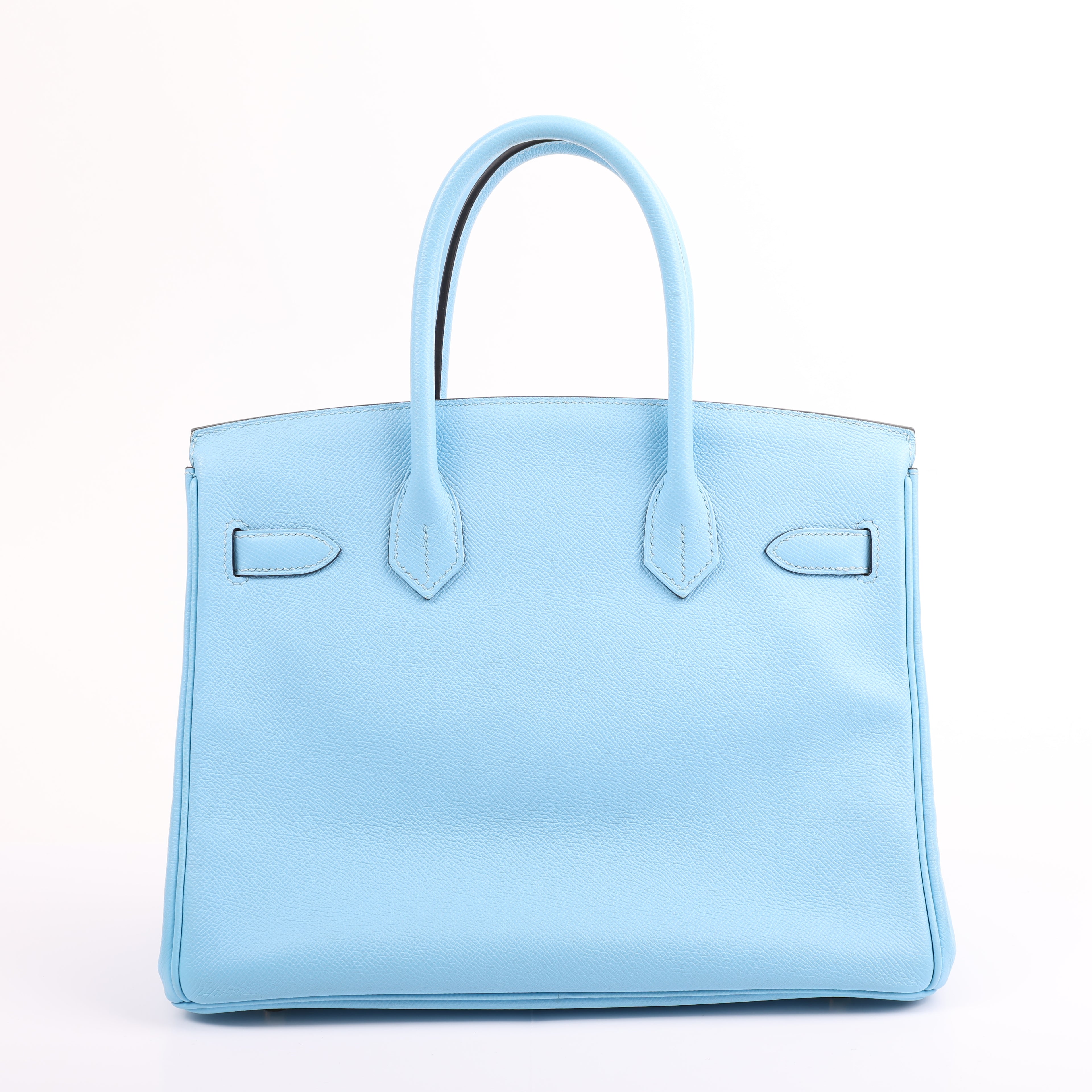 Hermès Bleu Celeste Togo Retourne Birkin 30 (GHW | 2020)