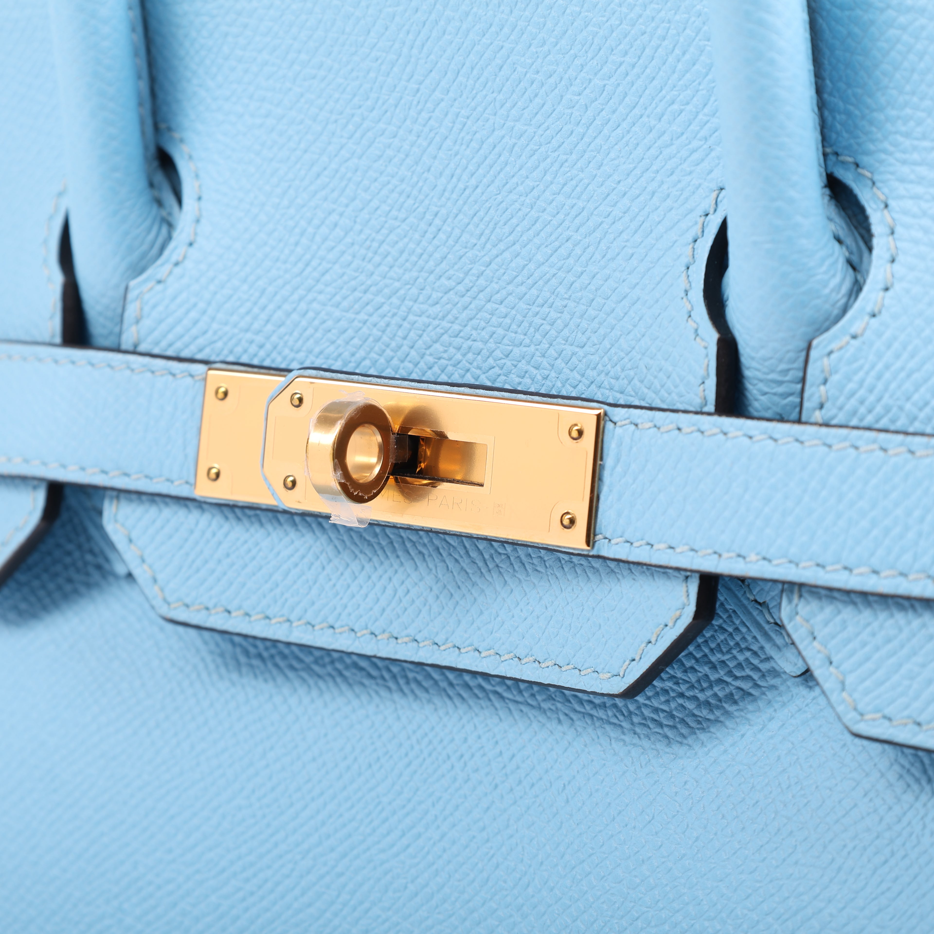 Hermès Bleu Celeste Togo Retourne Birkin 30 (GHW | 2020)