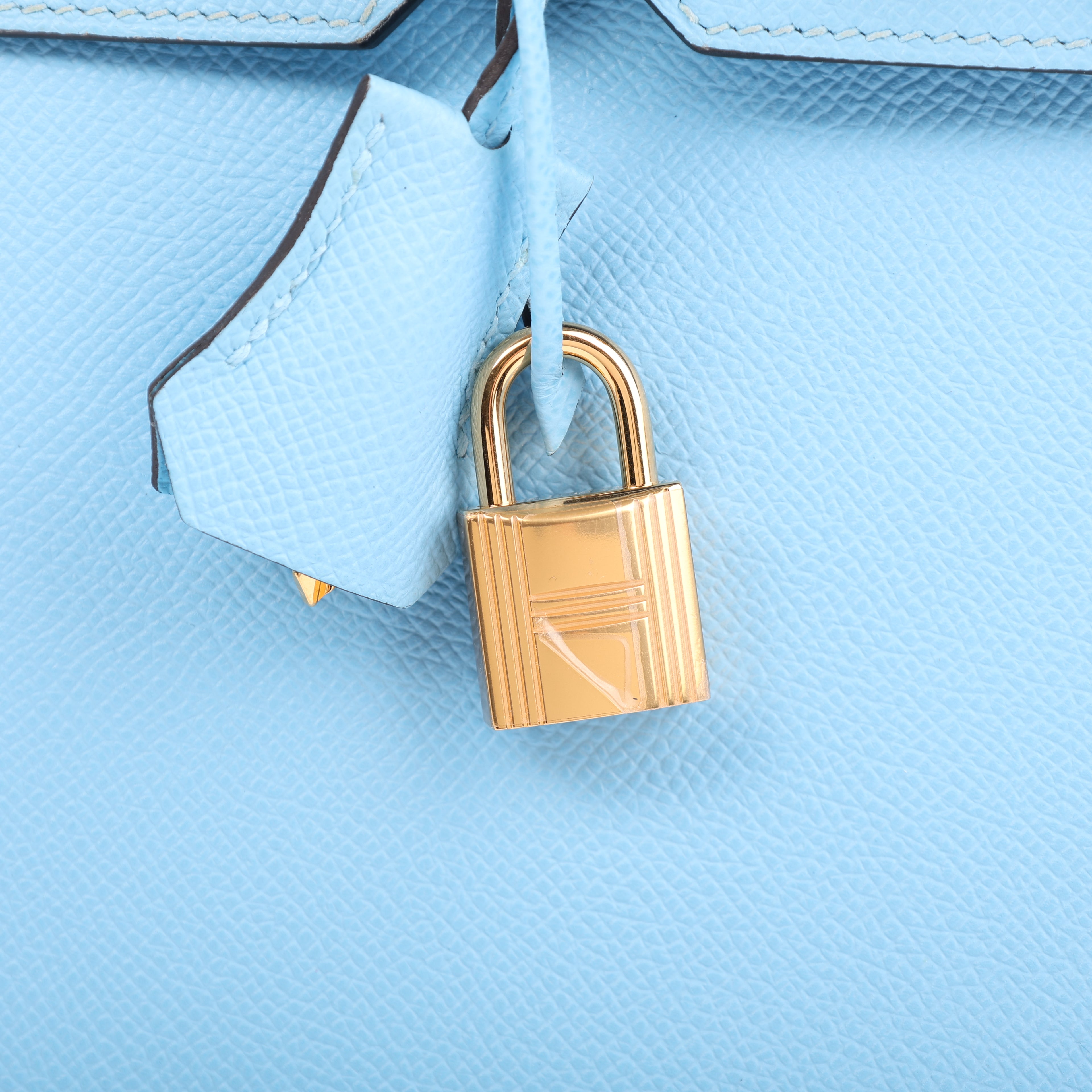 Hermès Bleu Celeste Togo Retourne Birkin 30 (GHW | 2020)