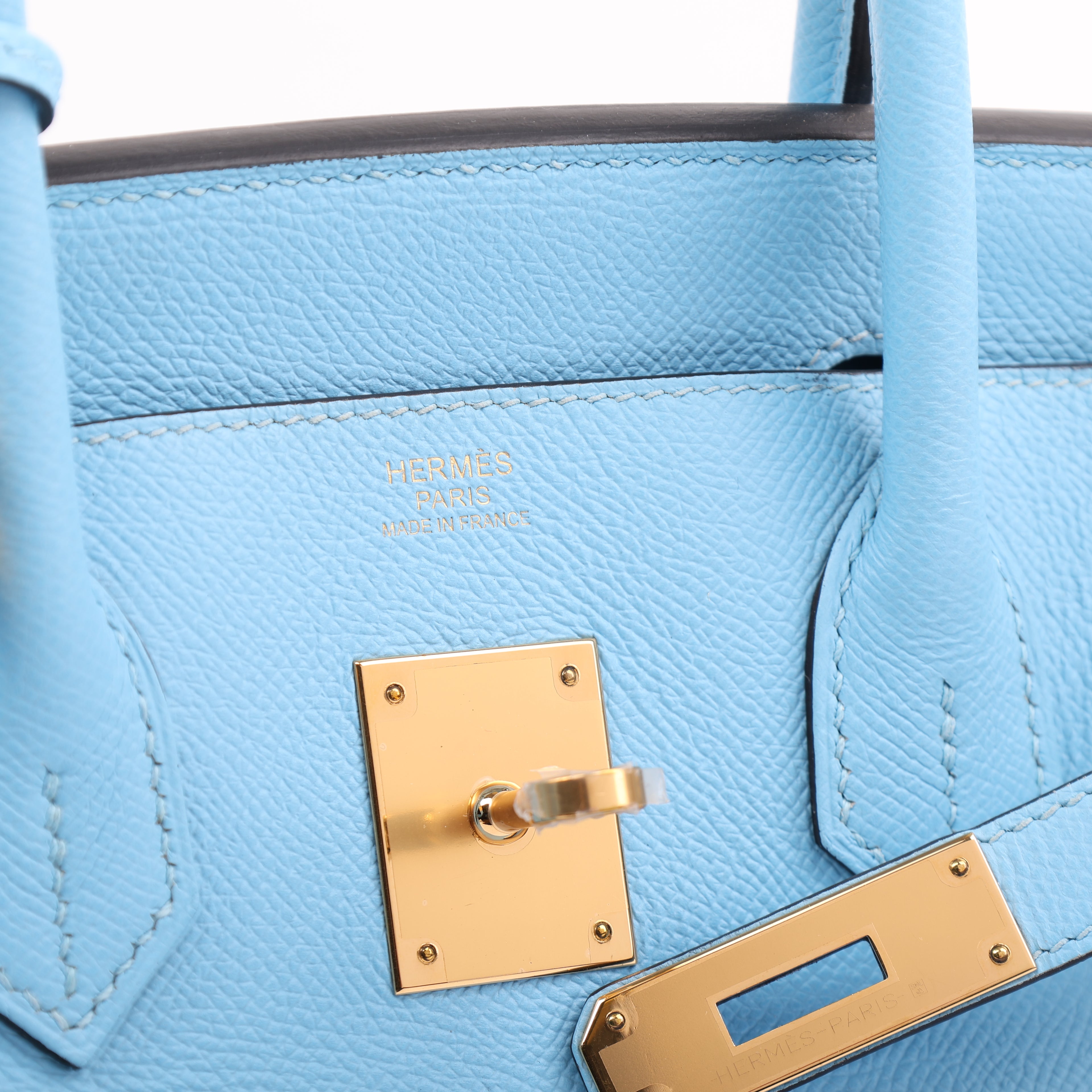 Hermès Bleu Celeste Togo Retourne Birkin 30 (GHW | 2020)