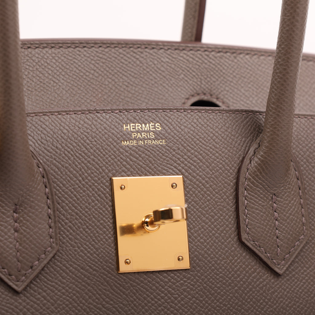 Hermès Etain Epsom Sellier Birkin 30 (GHW | 2020)