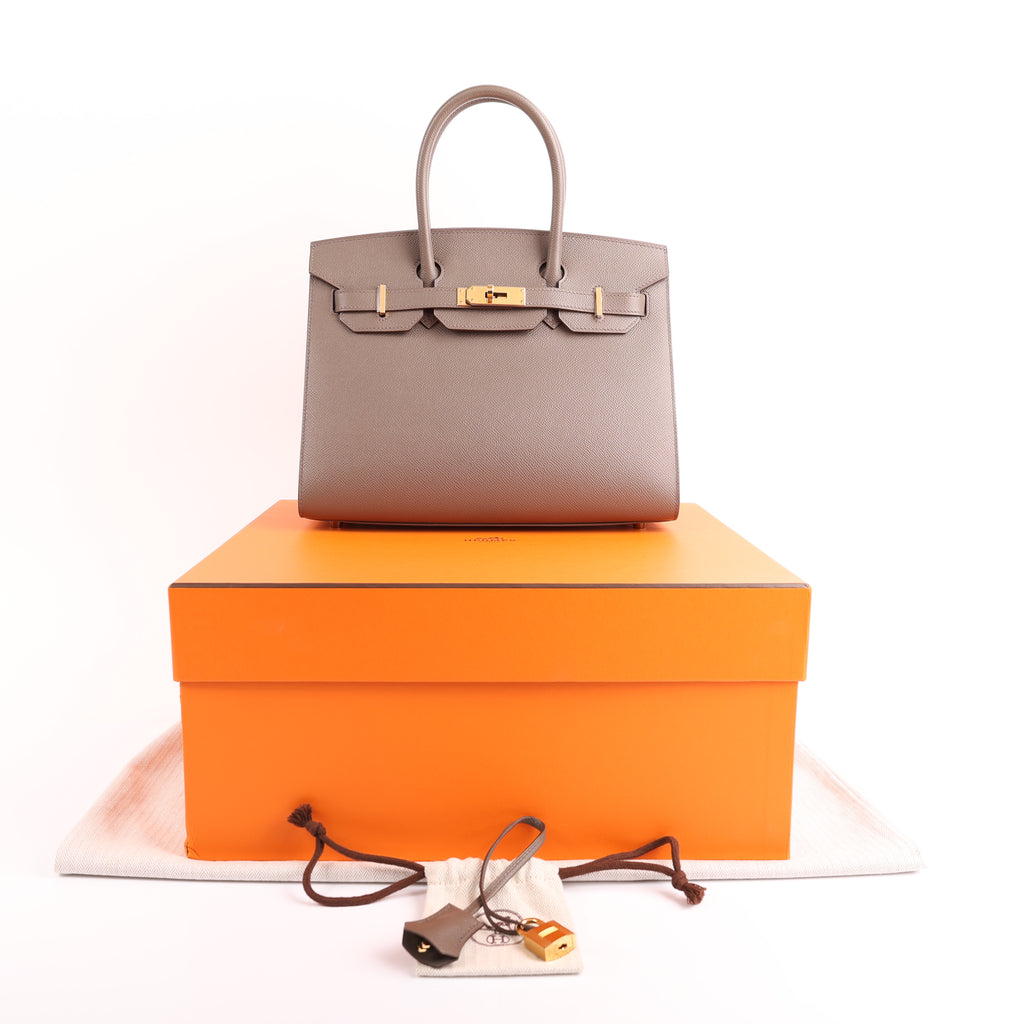 Hermès Etain Epsom Sellier Birkin 30 (GHW | 2020)
