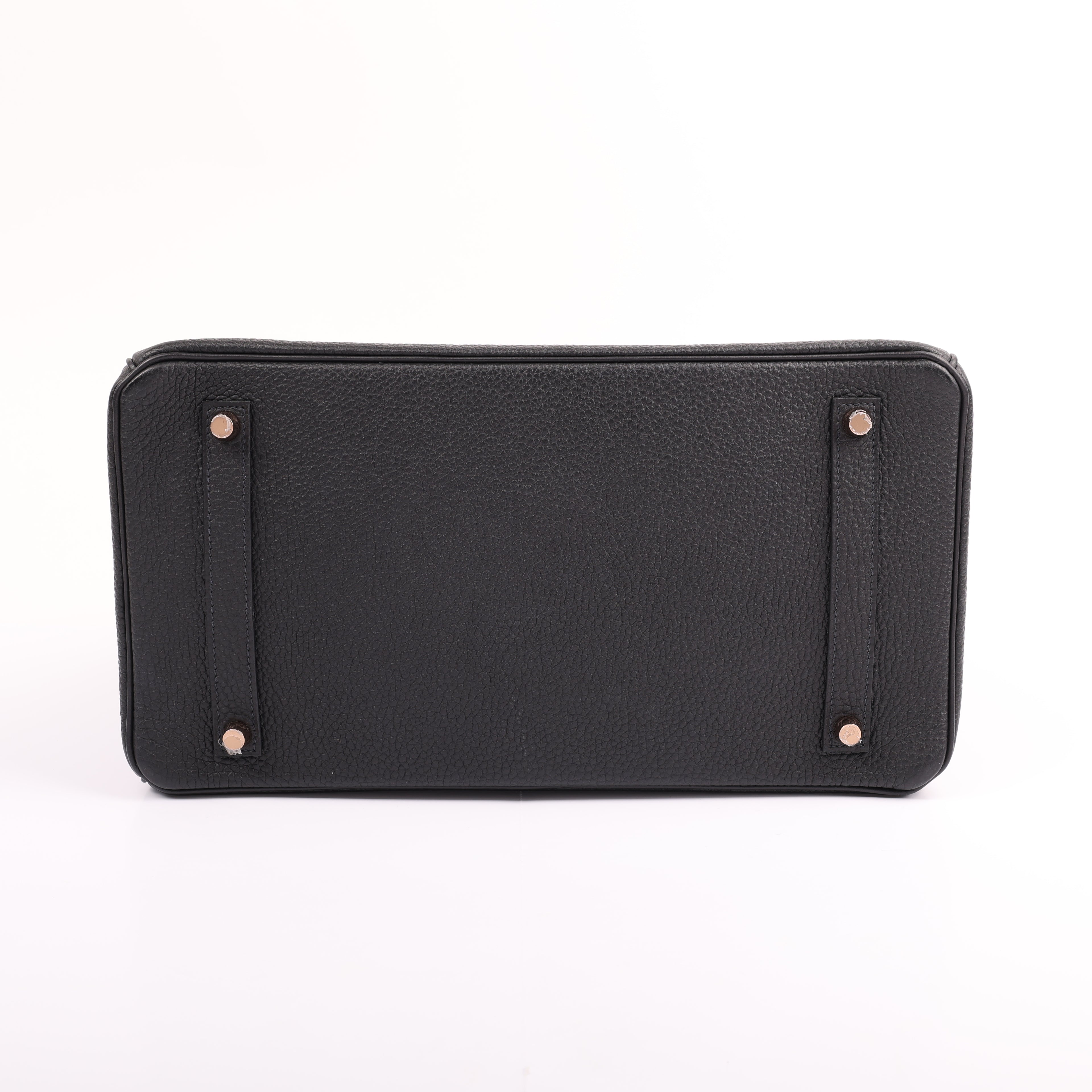 Hermès Black Togo Retourne Birkin 35 (GHW | 2020)