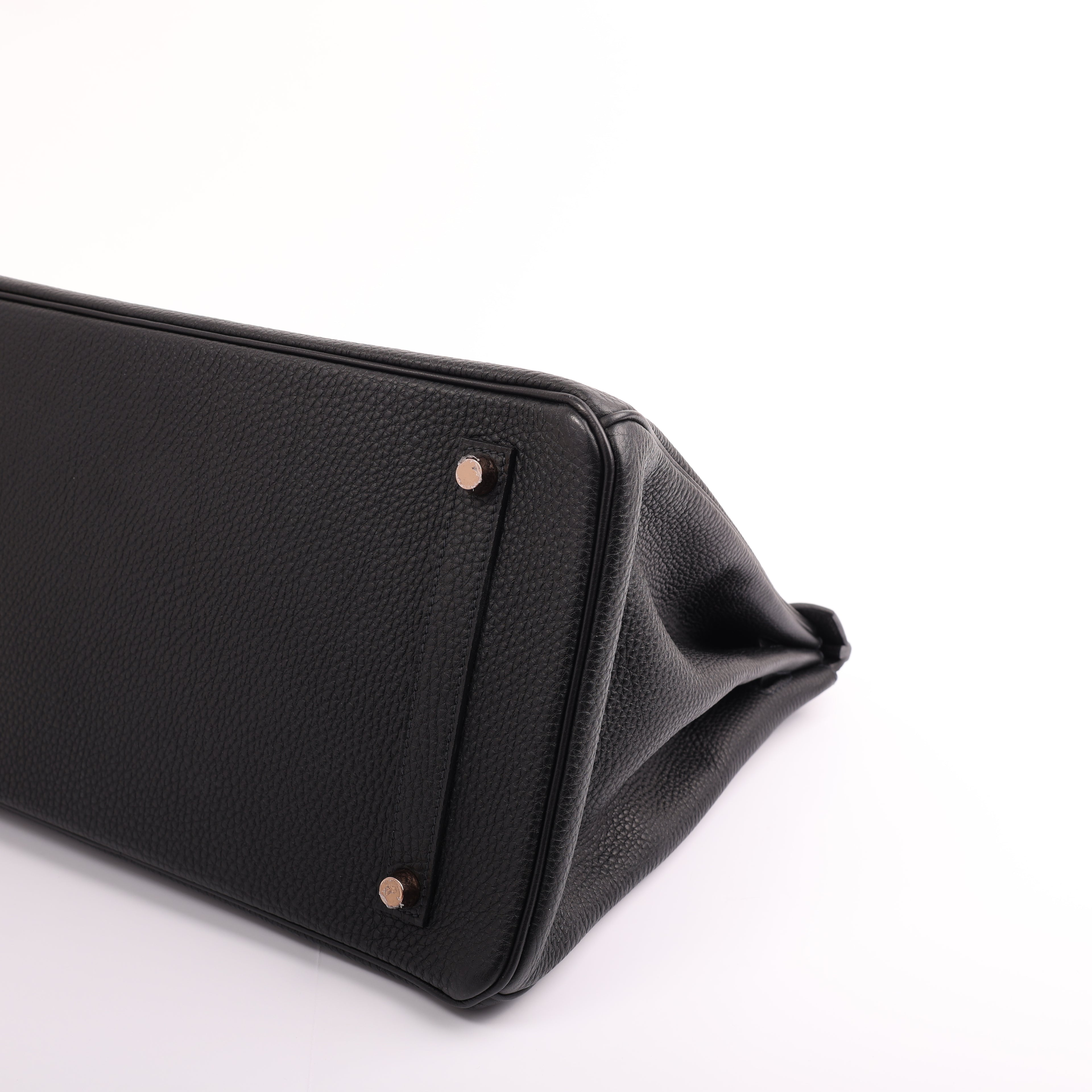 Hermès Black Togo Retourne Birkin 35 (GHW | 2020)