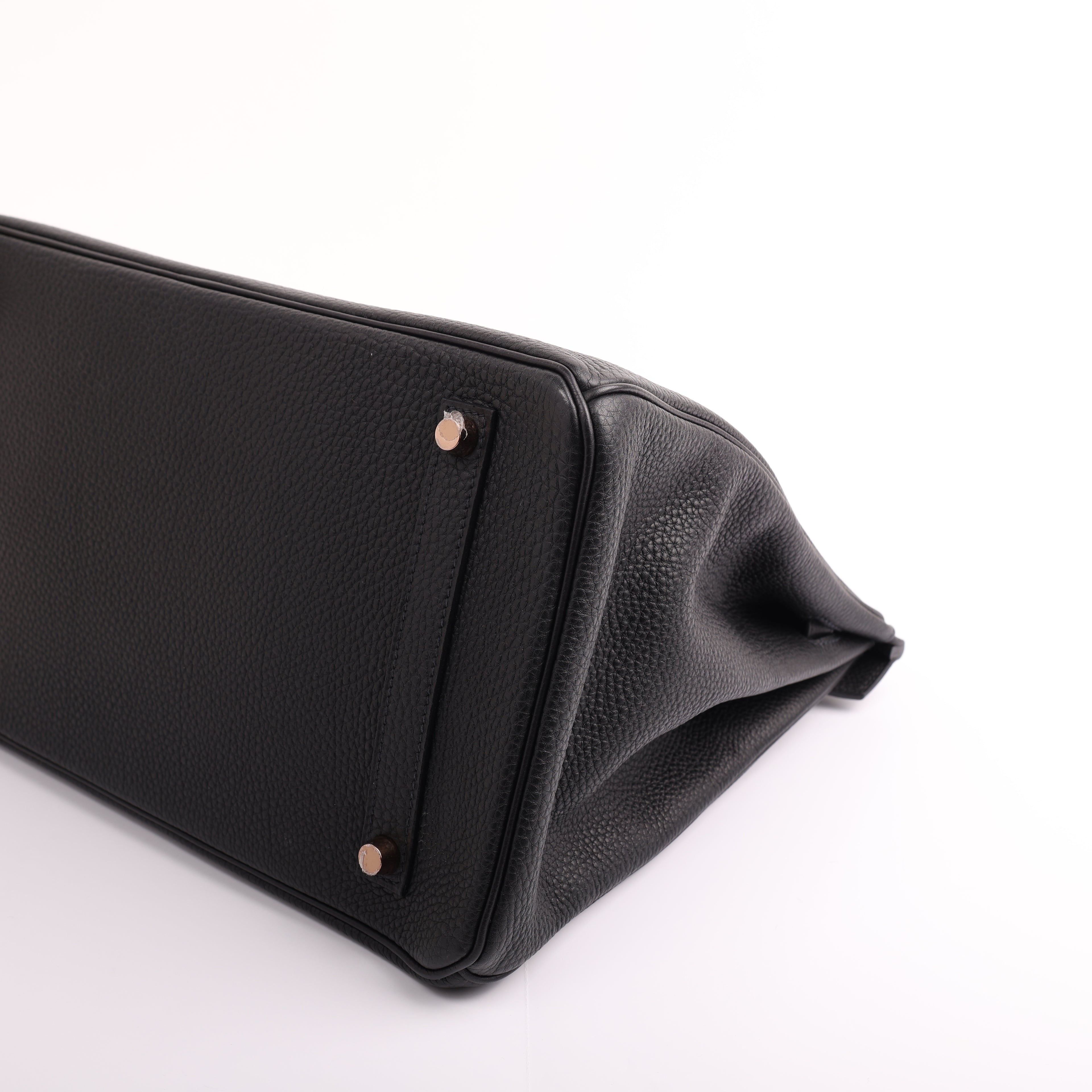 Hermès Black Togo Retourne Birkin 35 (GHW | 2020)