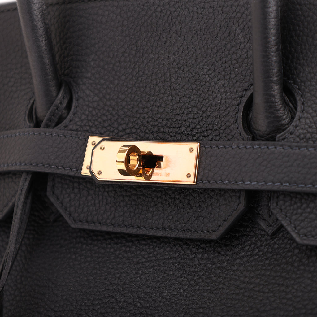Hermès Black Togo Retourne Birkin 35 (GHW | 2020)