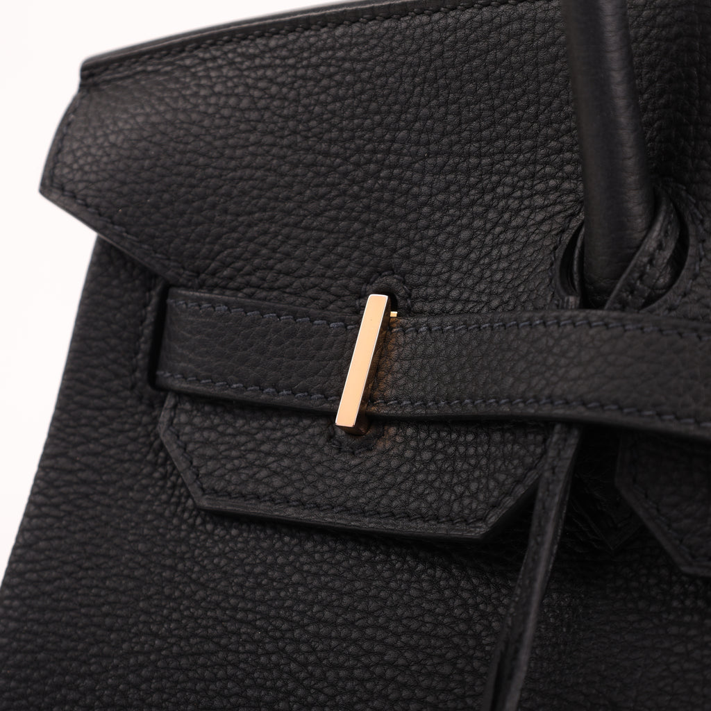Hermès Black Togo Retourne Birkin 35 (GHW | 2020)