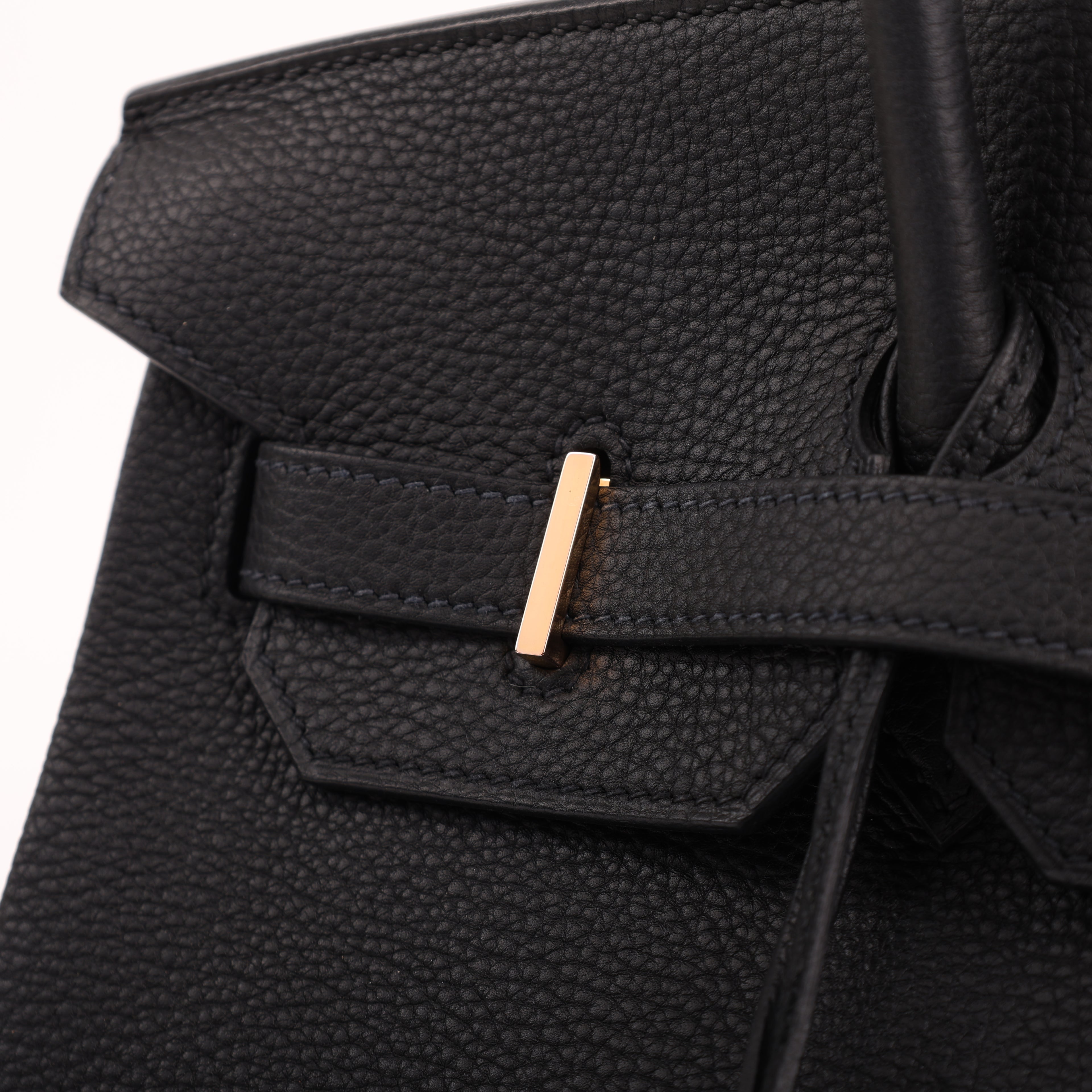 Hermès Black Togo Retourne Birkin 35 (GHW | 2020)