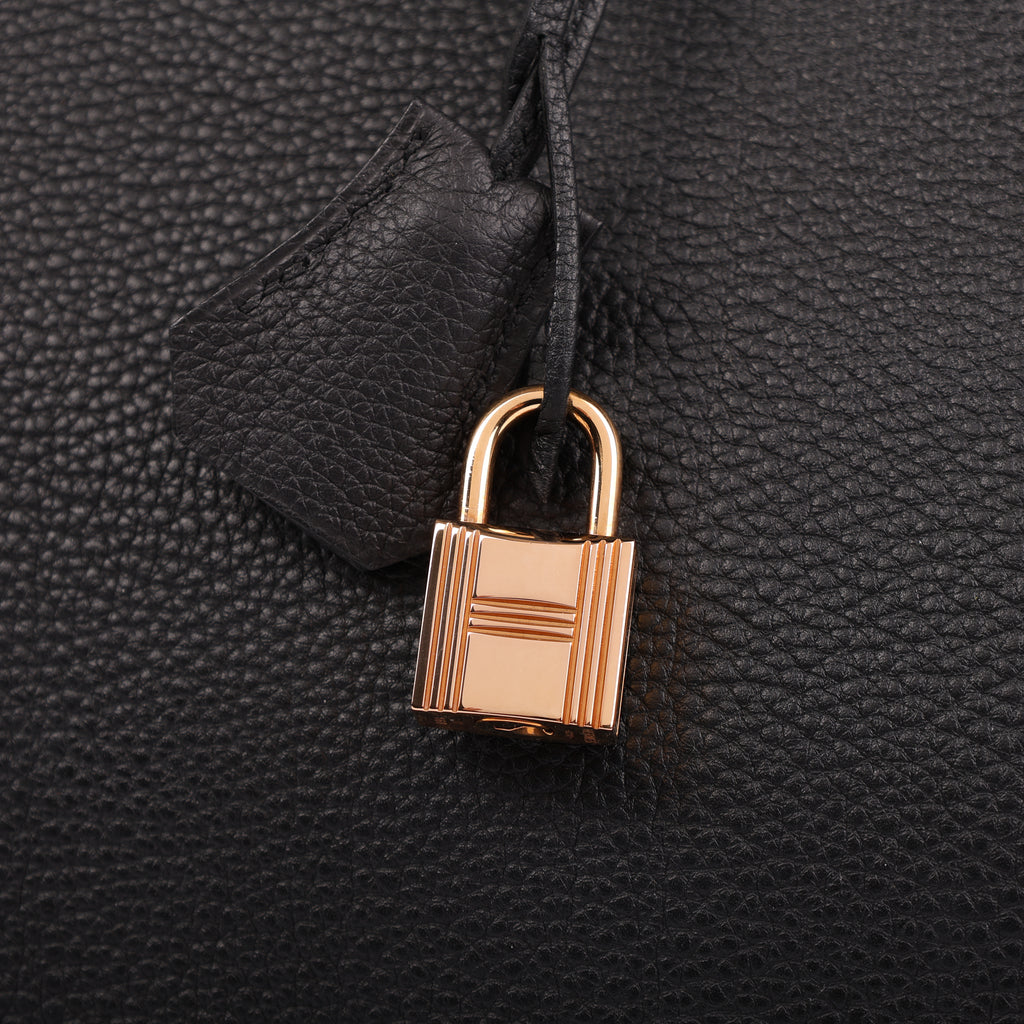 Hermès Black Togo Retourne Birkin 35 (GHW | 2020)