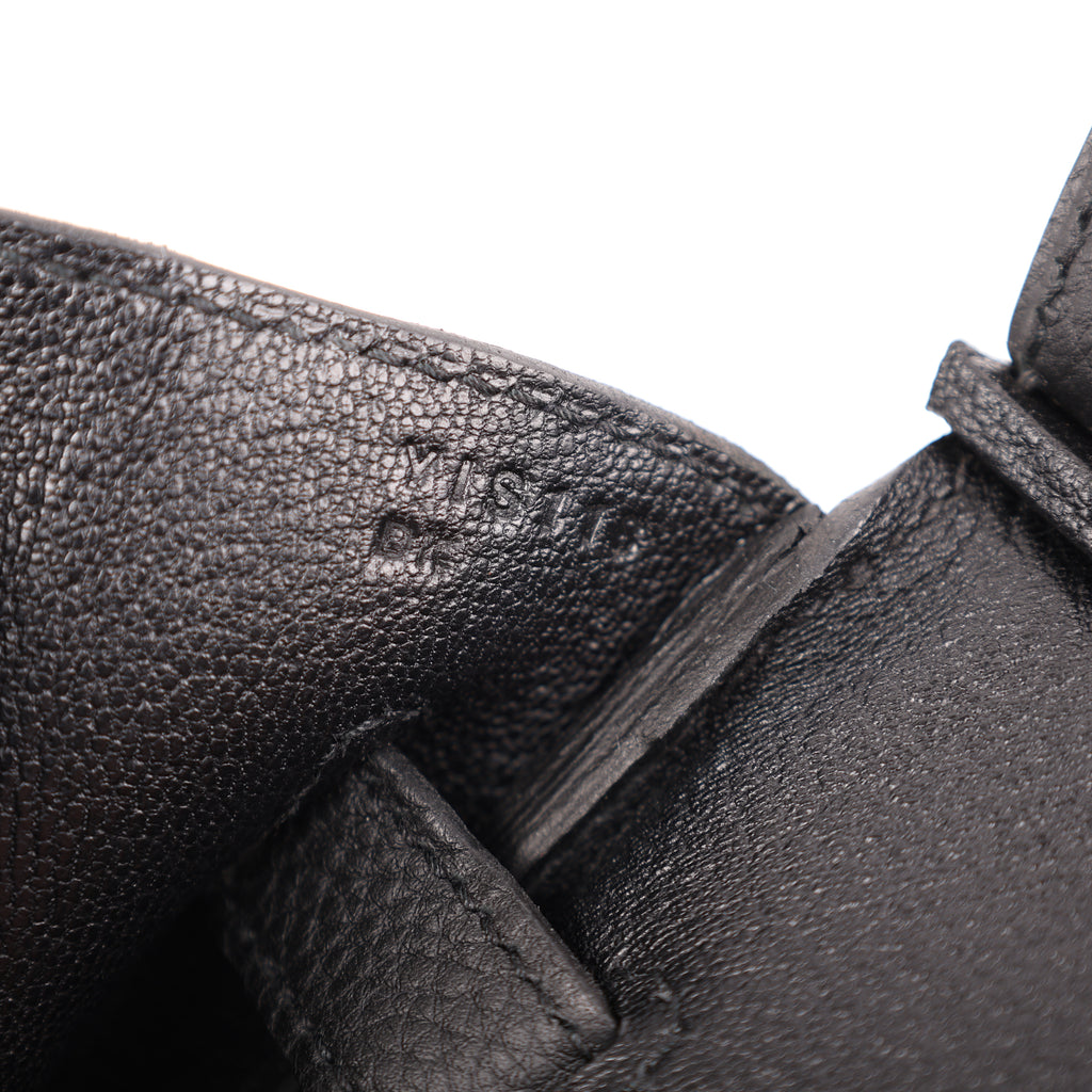 Hermès Black Togo Retourne Birkin 35 (GHW | 2020)