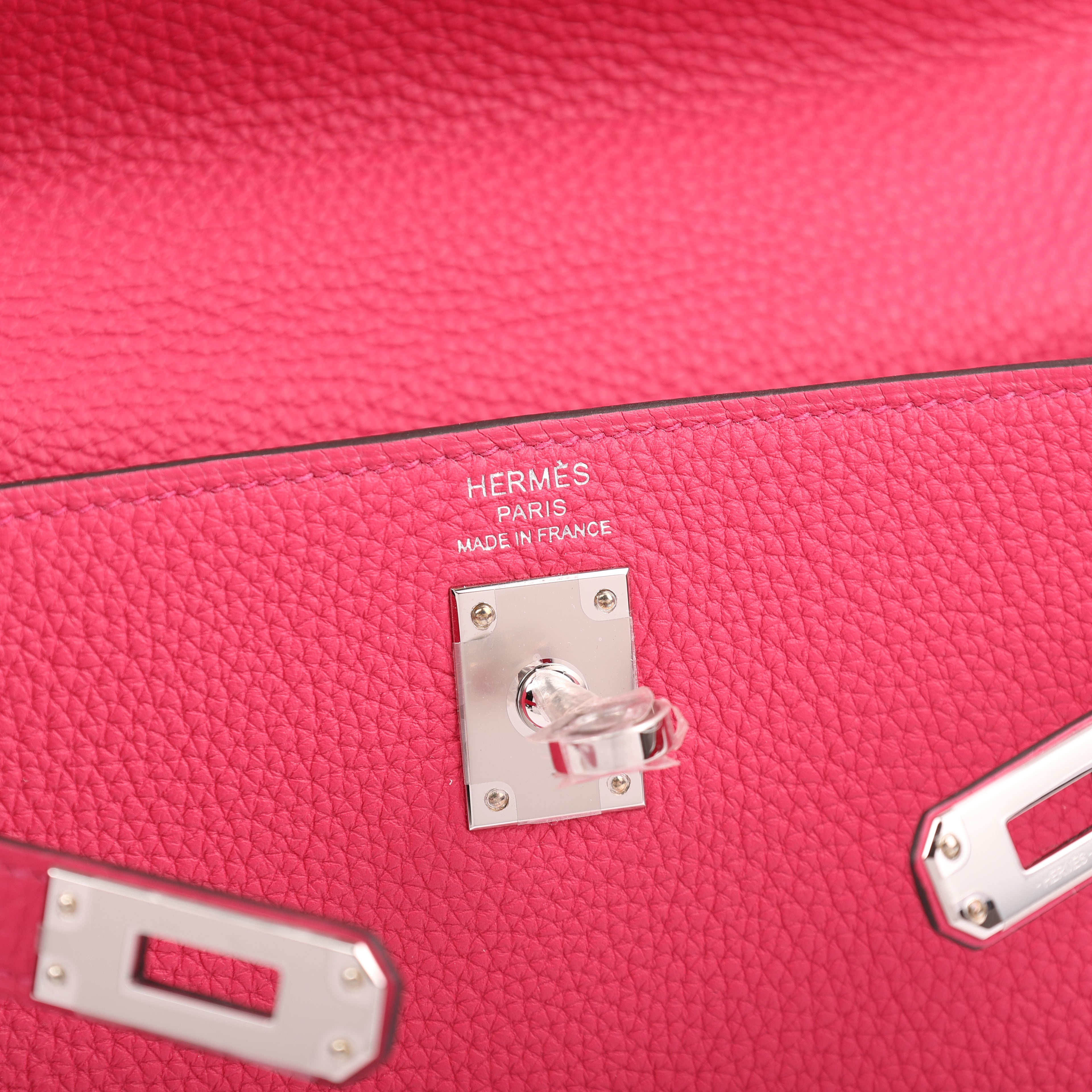 Hermès Rose Mexico Togo Retourne Kelly 25 (PHW | 2025)