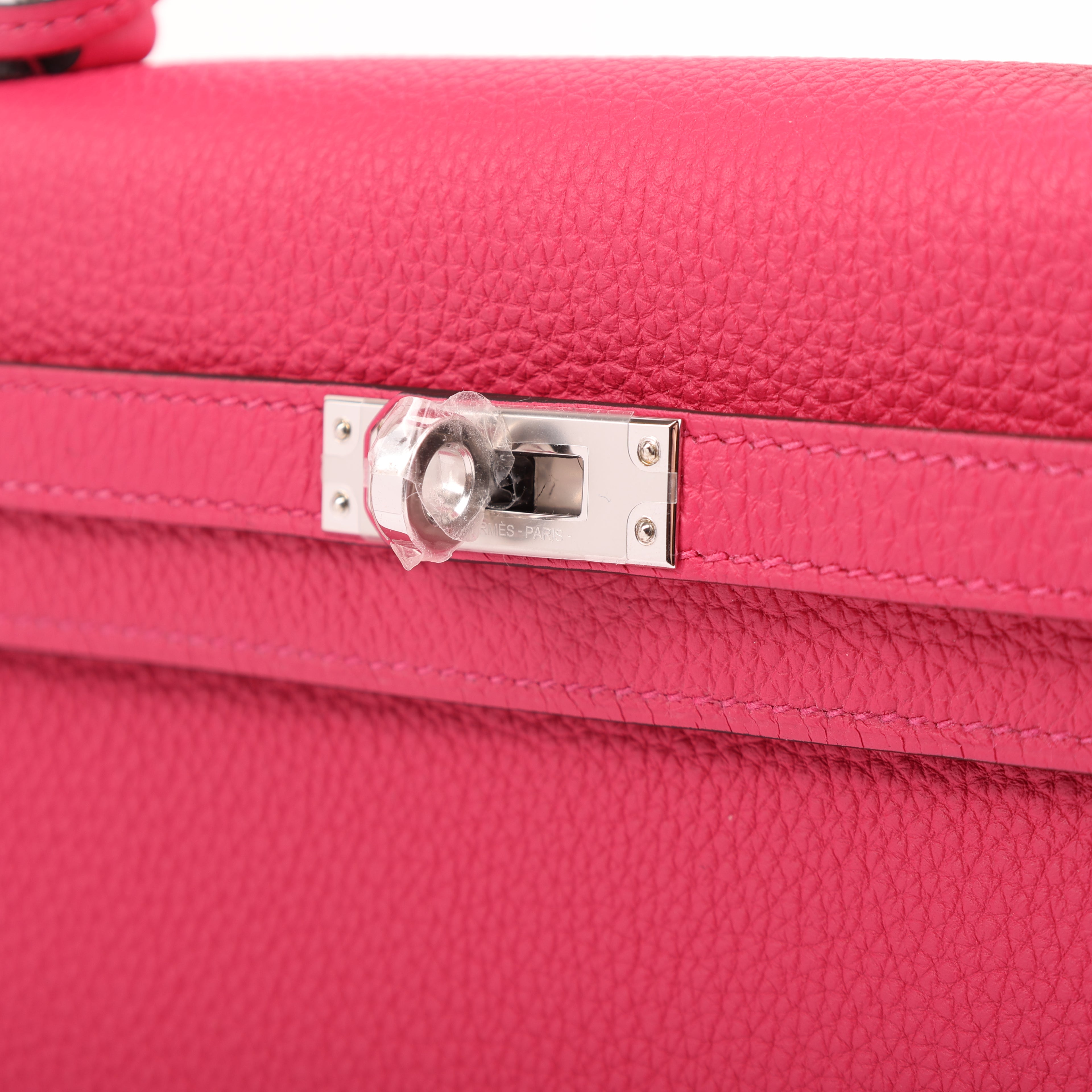 Hermès Rose Mexico Togo Retourne Kelly 25 (PHW | 2025)