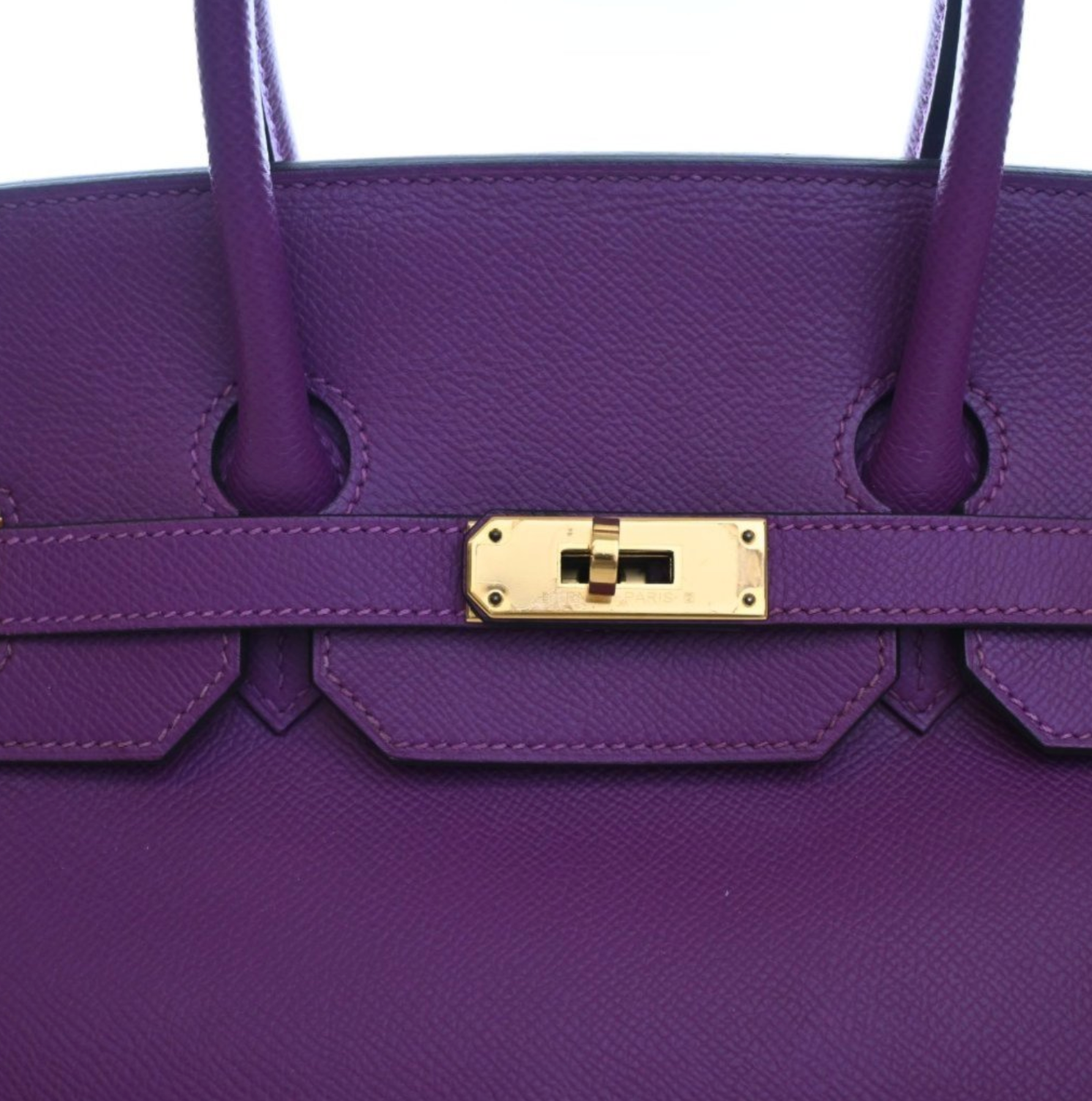 Hermès Anémone Epsom Retourne Birkin 35 (GHW | 2019)