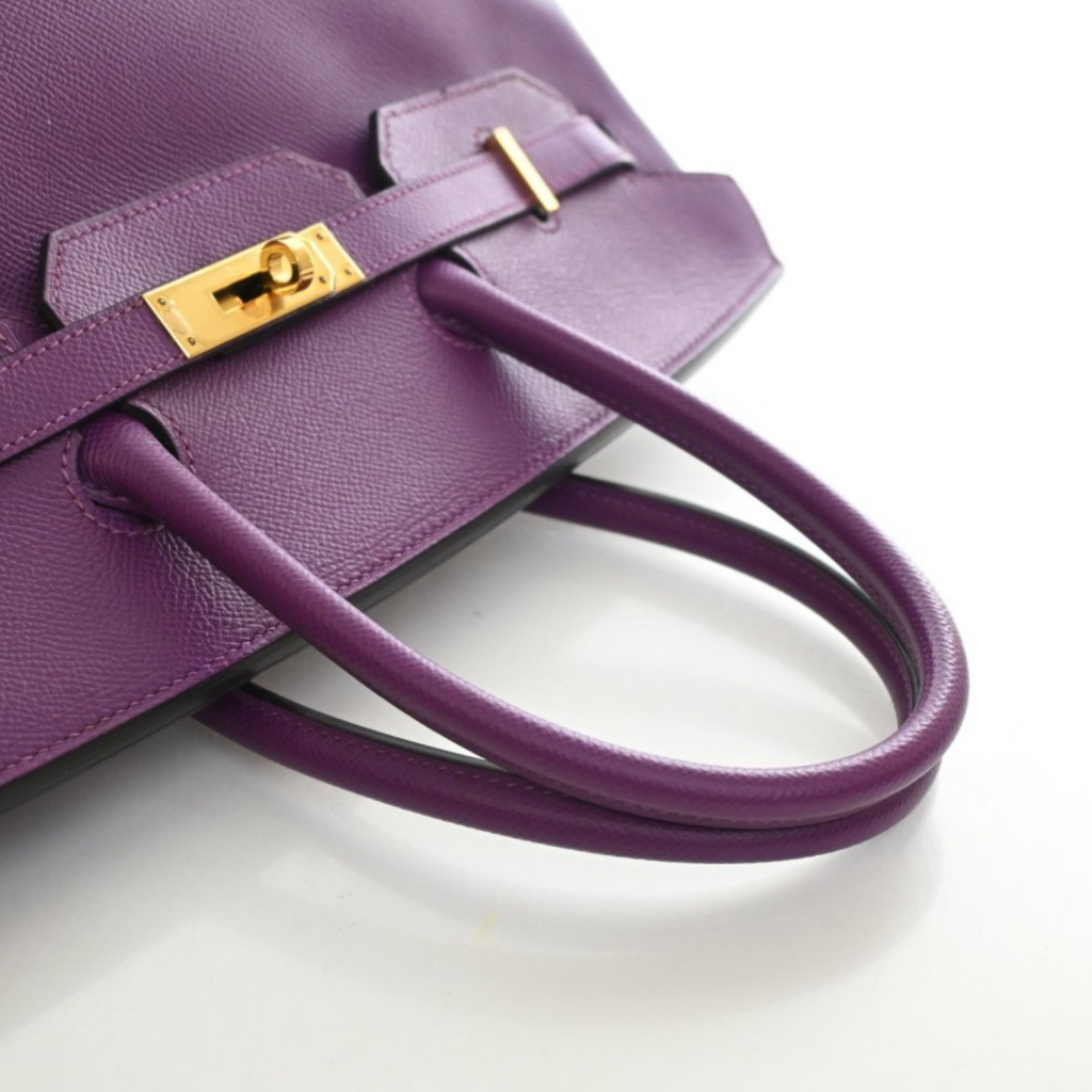 Hermès Anémone Epsom Retourne Birkin 35 (GHW | 2019)