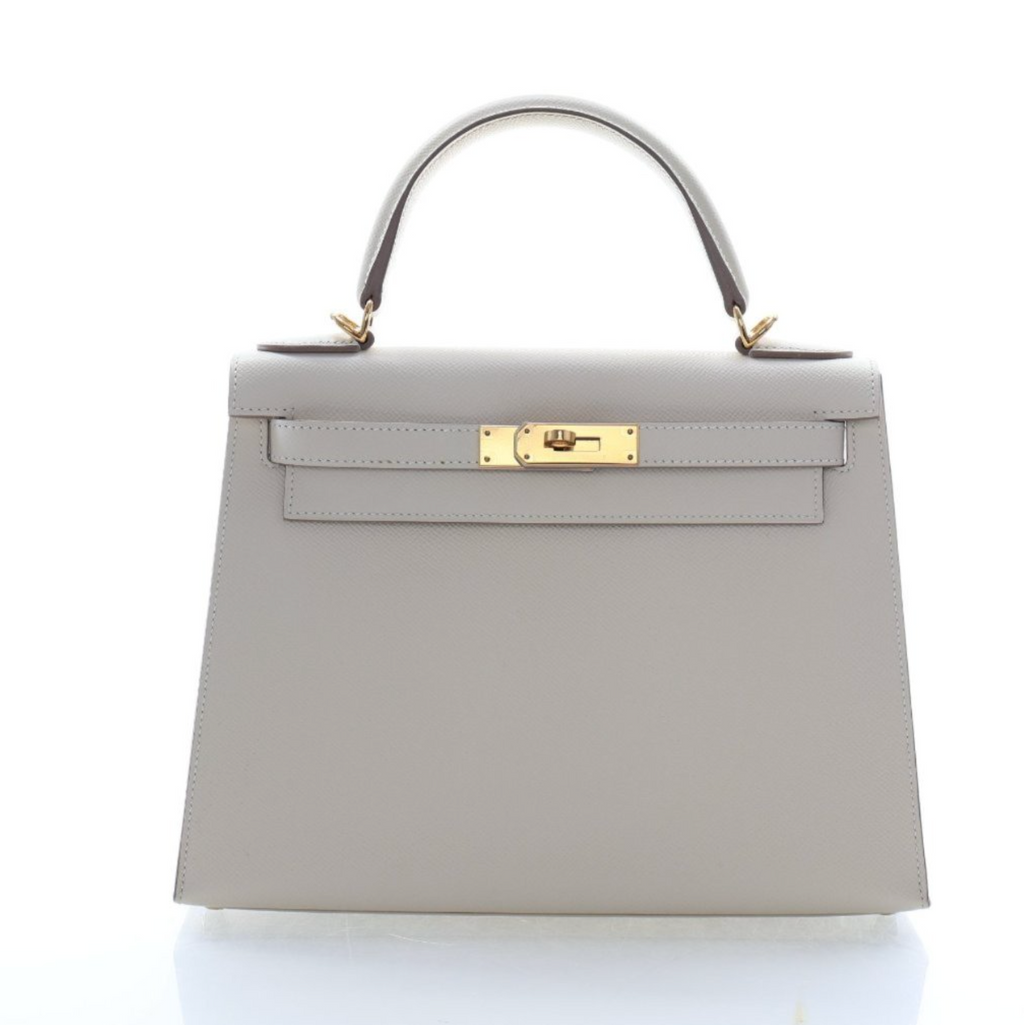 Hermès Craie Epsom Sellier Kelly 28 (GHW | 2016)