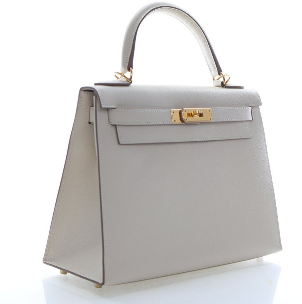 Hermès Craie Epsom Sellier Kelly 28 (GHW | 2016)